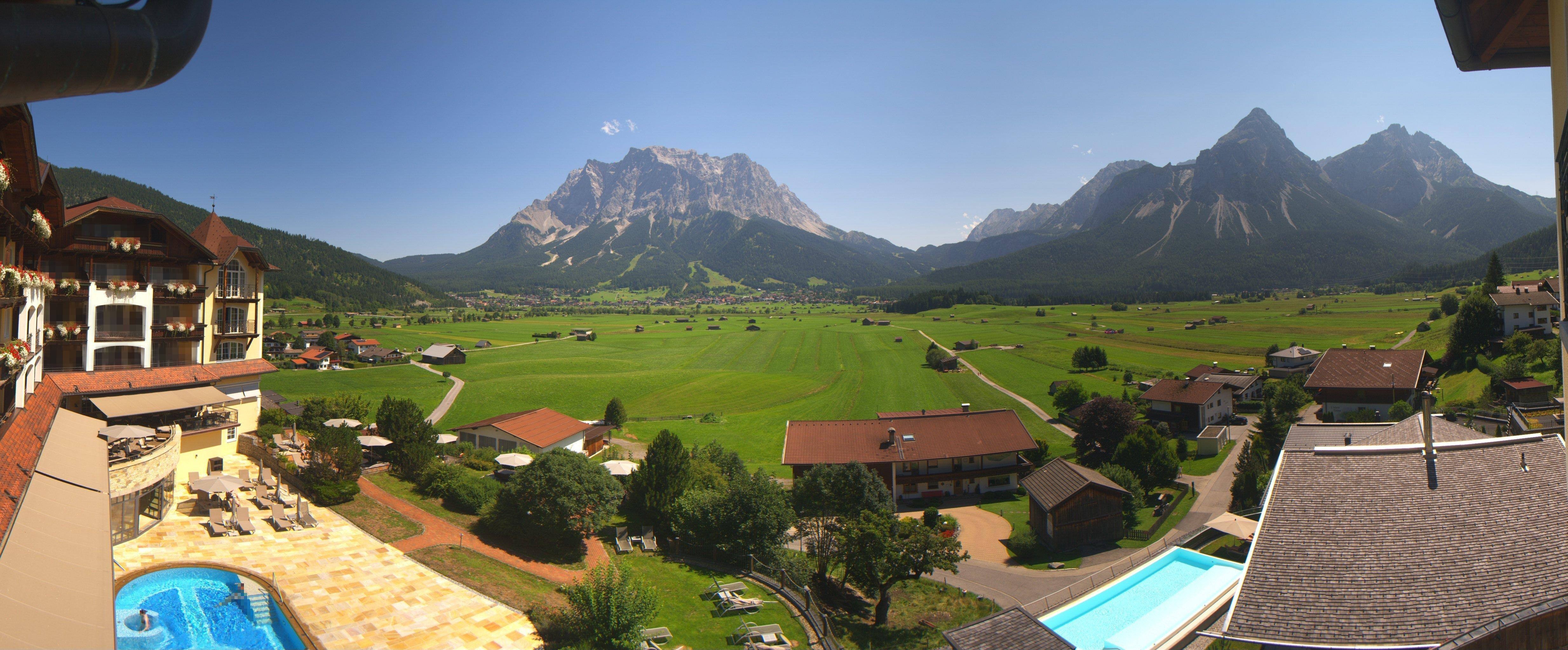 Archiv Foto Webcam Panoramablick Zugspitze