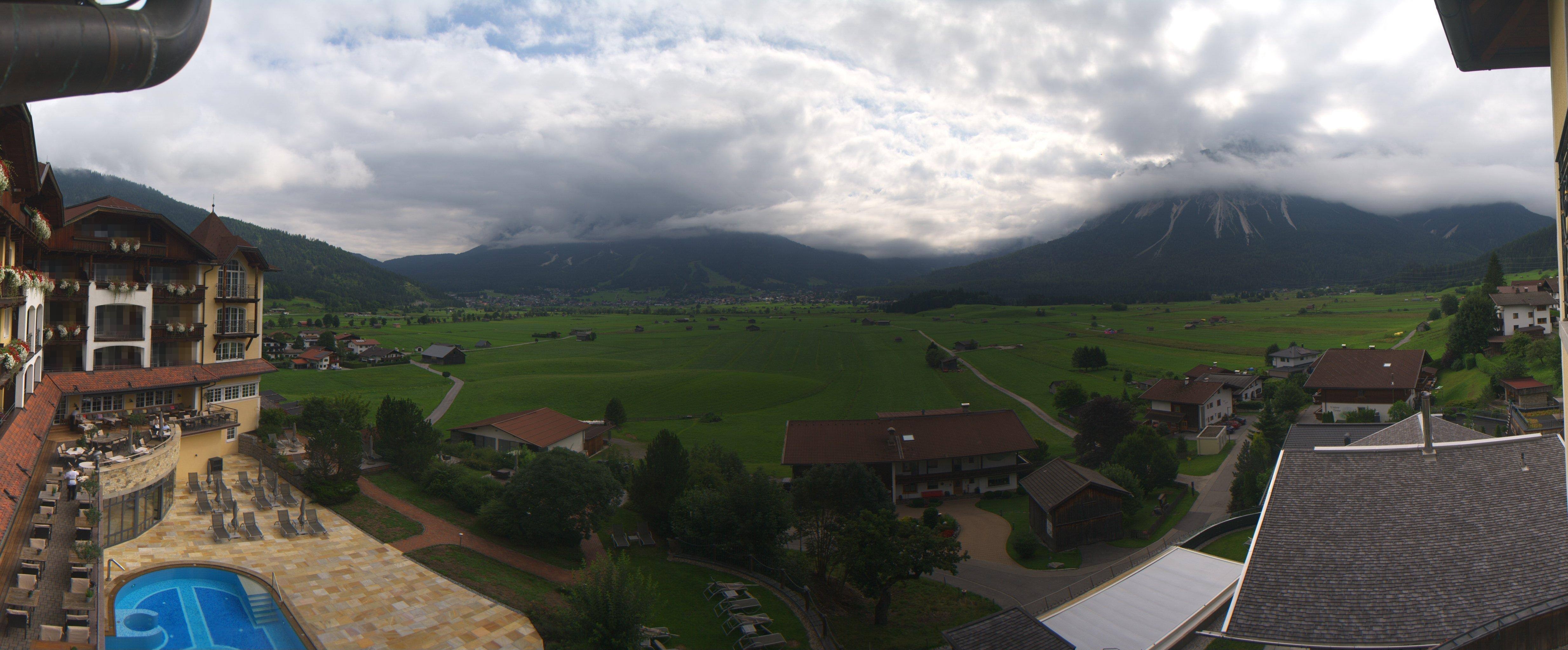 Archiv Foto Webcam Panoramablick Zugspitze