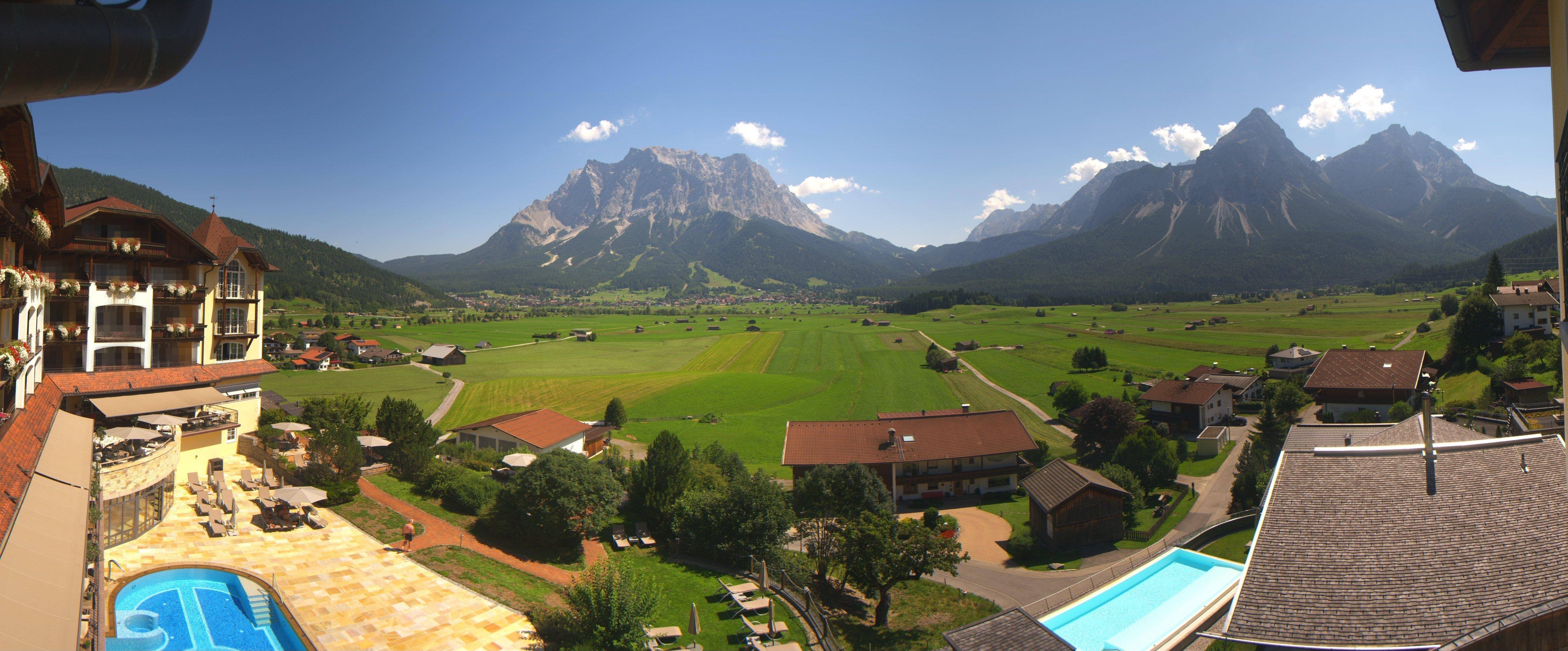Archiv Foto Webcam Panoramablick Zugspitze