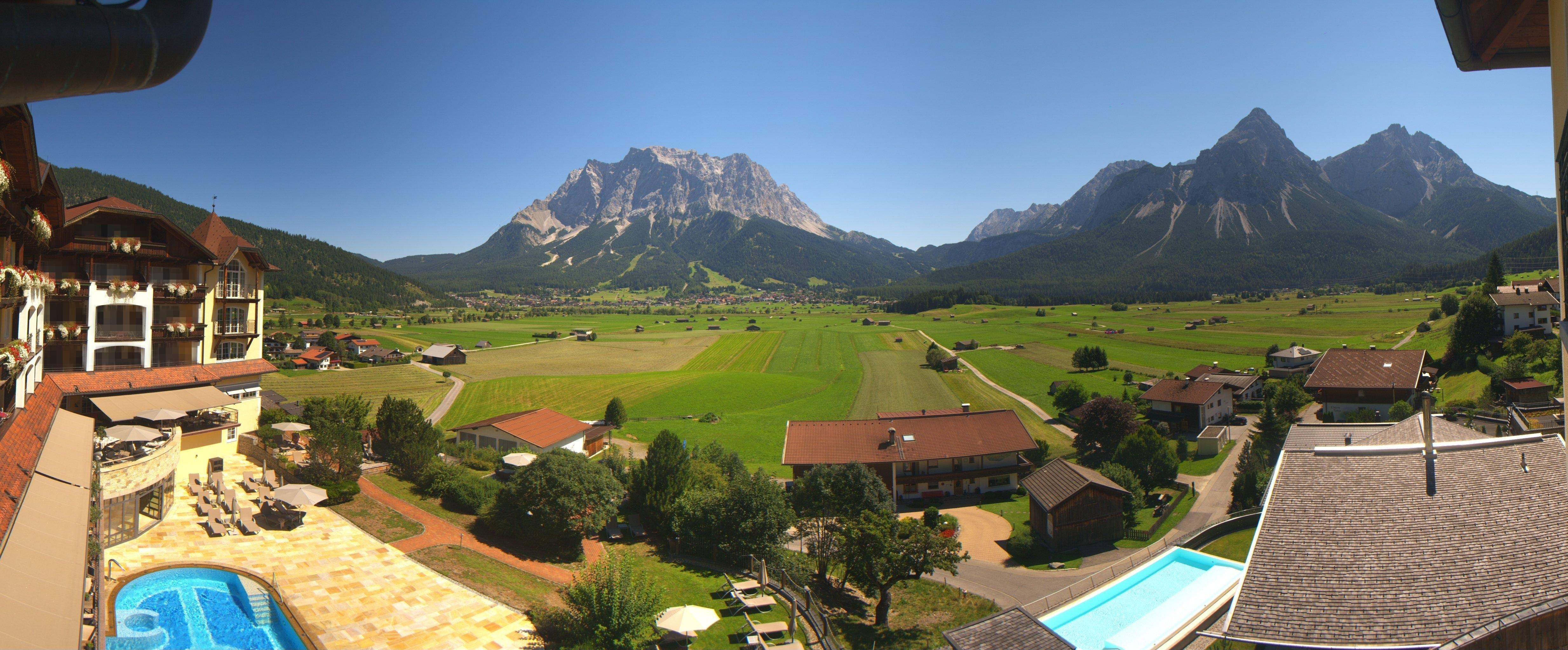 Archiv Foto Webcam Panoramablick Zugspitze