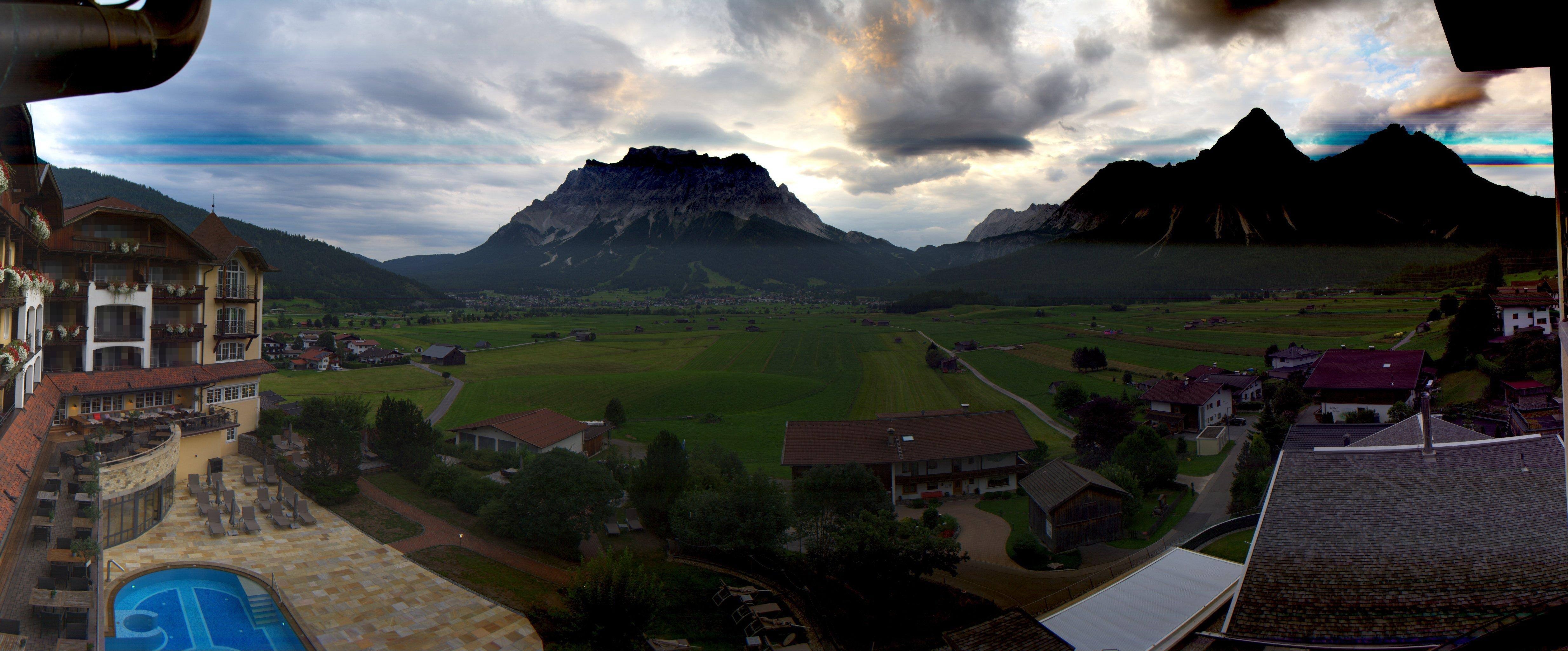 Archiv Foto Webcam Panoramablick Zugspitze