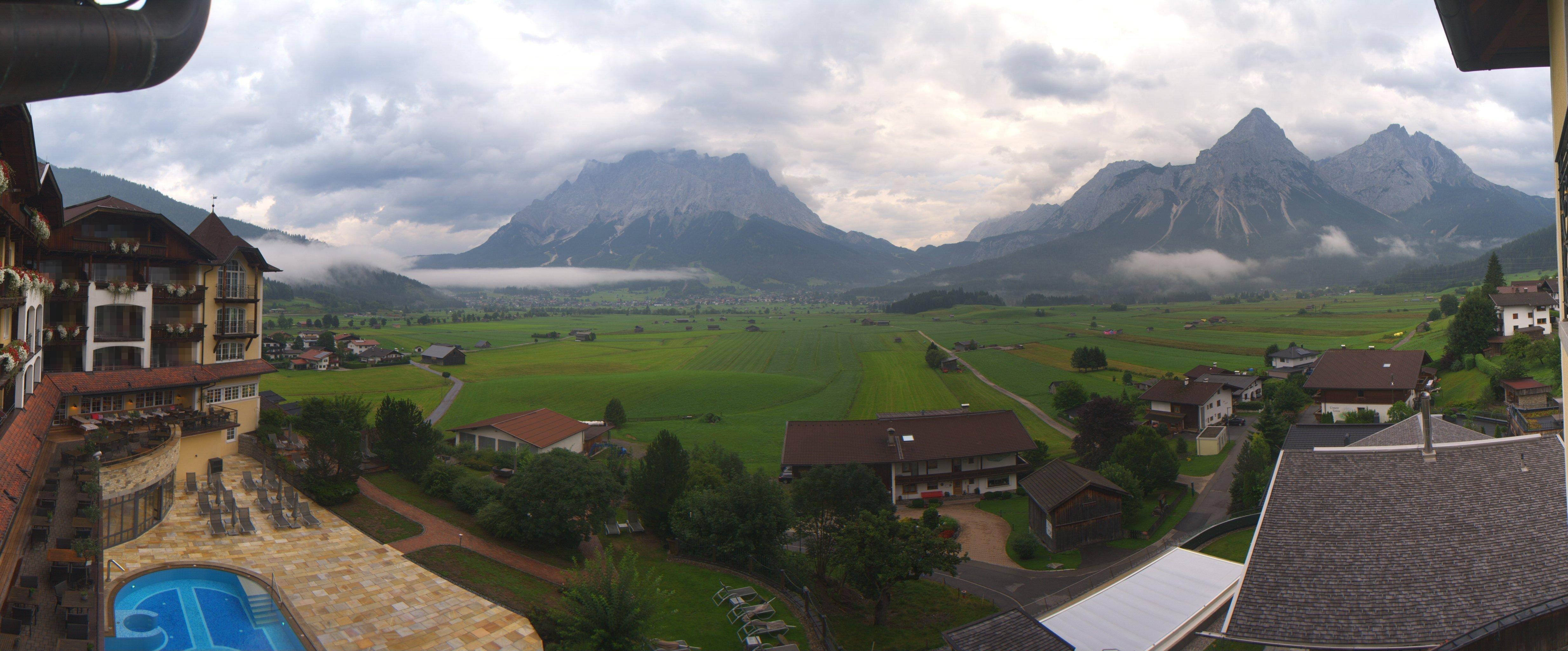 Archiv Foto Webcam Panoramablick Zugspitze