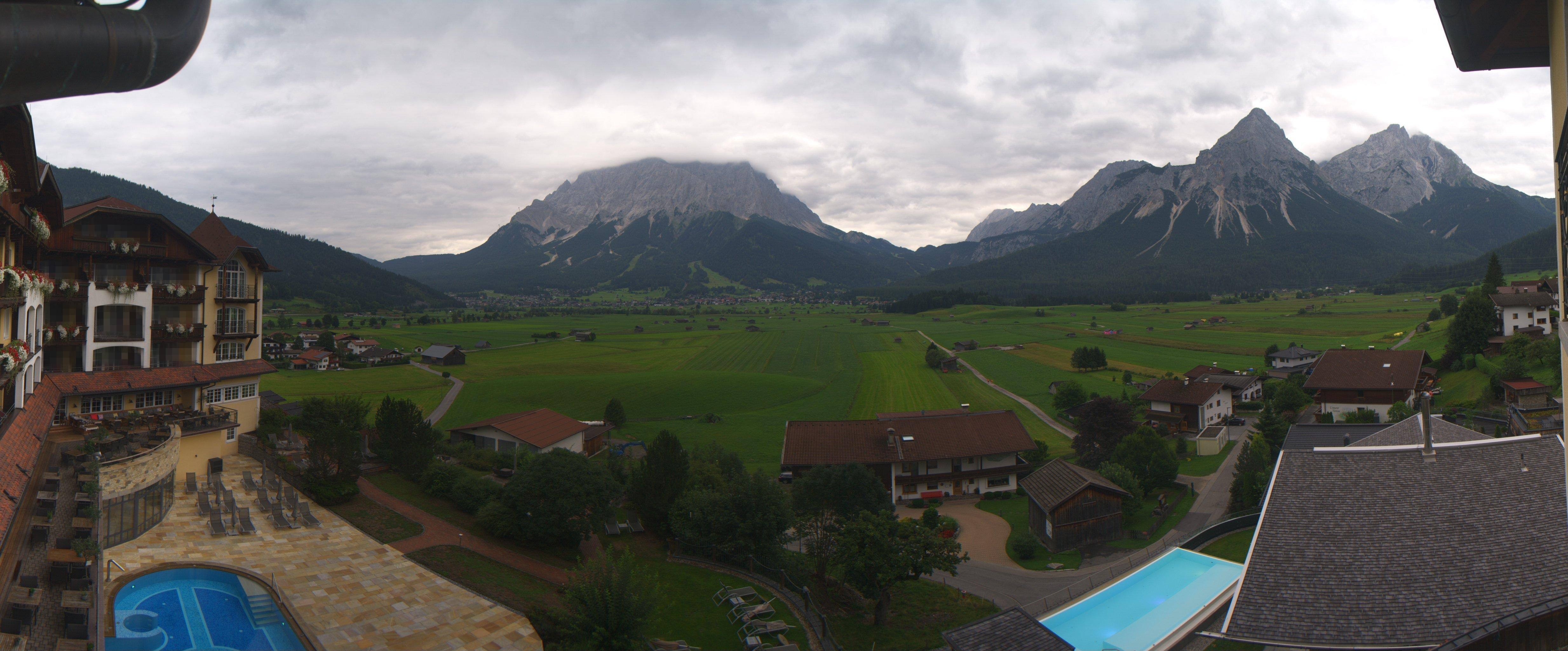 Archiv Foto Webcam Panoramablick Zugspitze