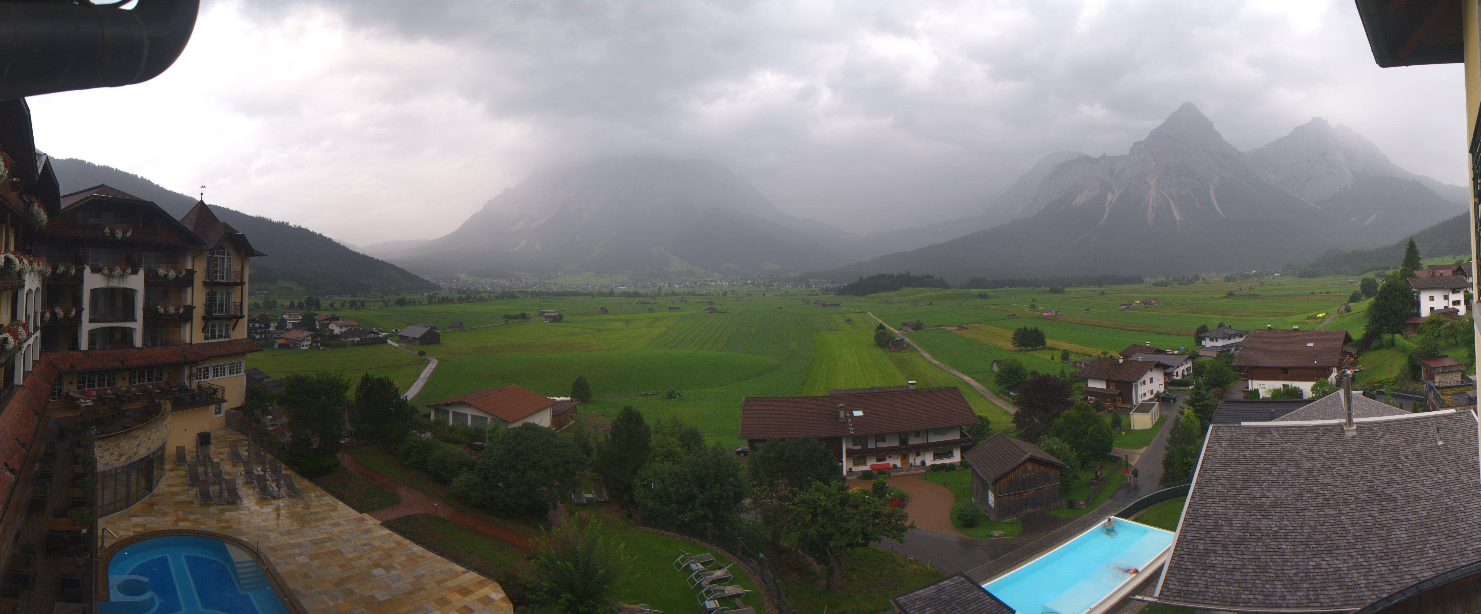 Archiv Foto Webcam Panoramablick Zugspitze