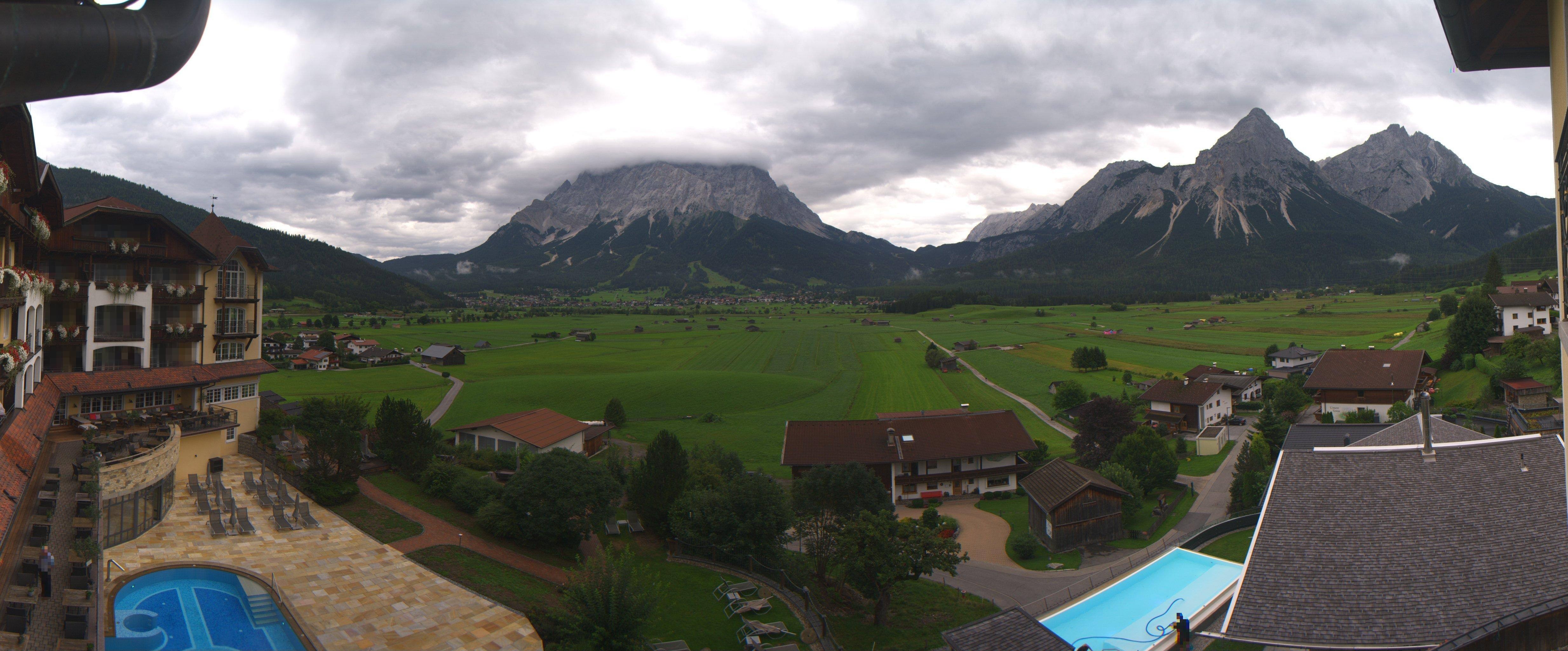 Archiv Foto Webcam Panoramablick Zugspitze