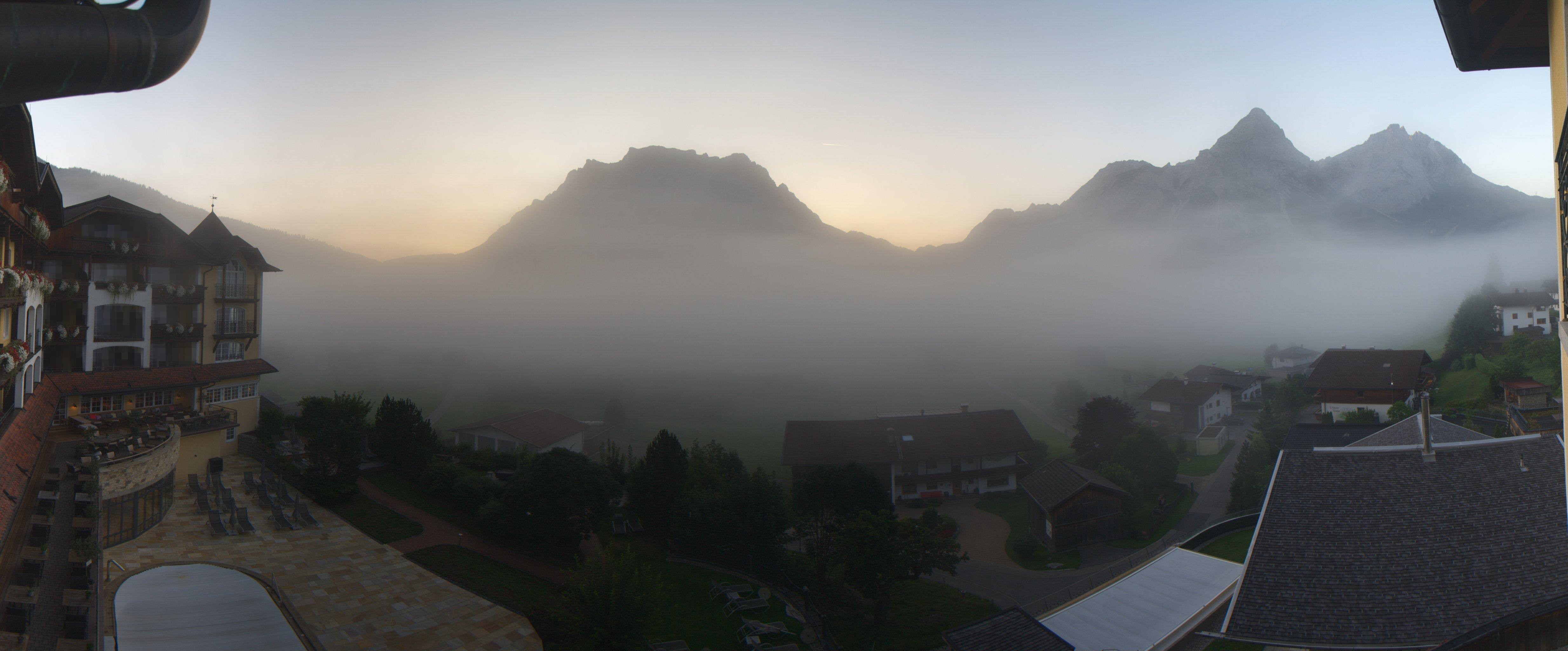 Archiv Foto Webcam Panoramablick Zugspitze