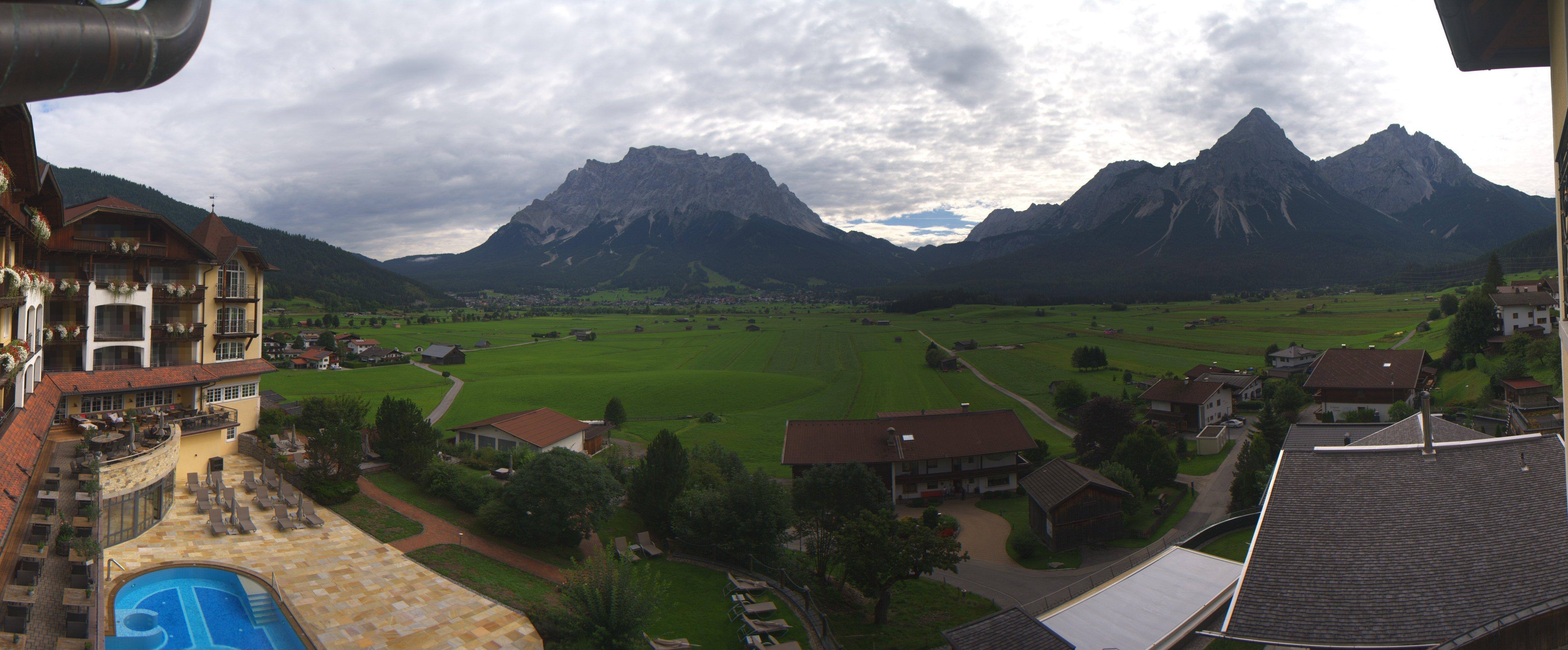 Archiv Foto Webcam Panoramablick Zugspitze