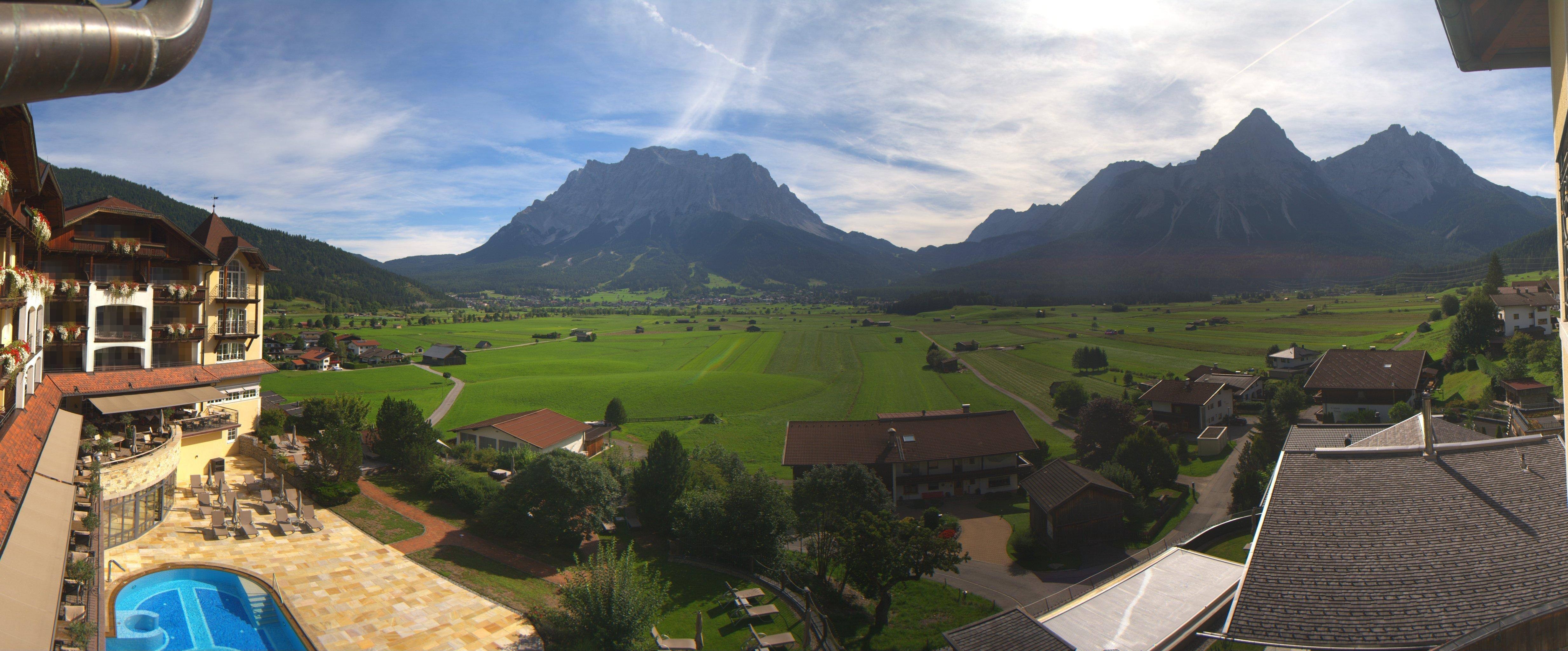 Archiv Foto Webcam Panoramablick Zugspitze