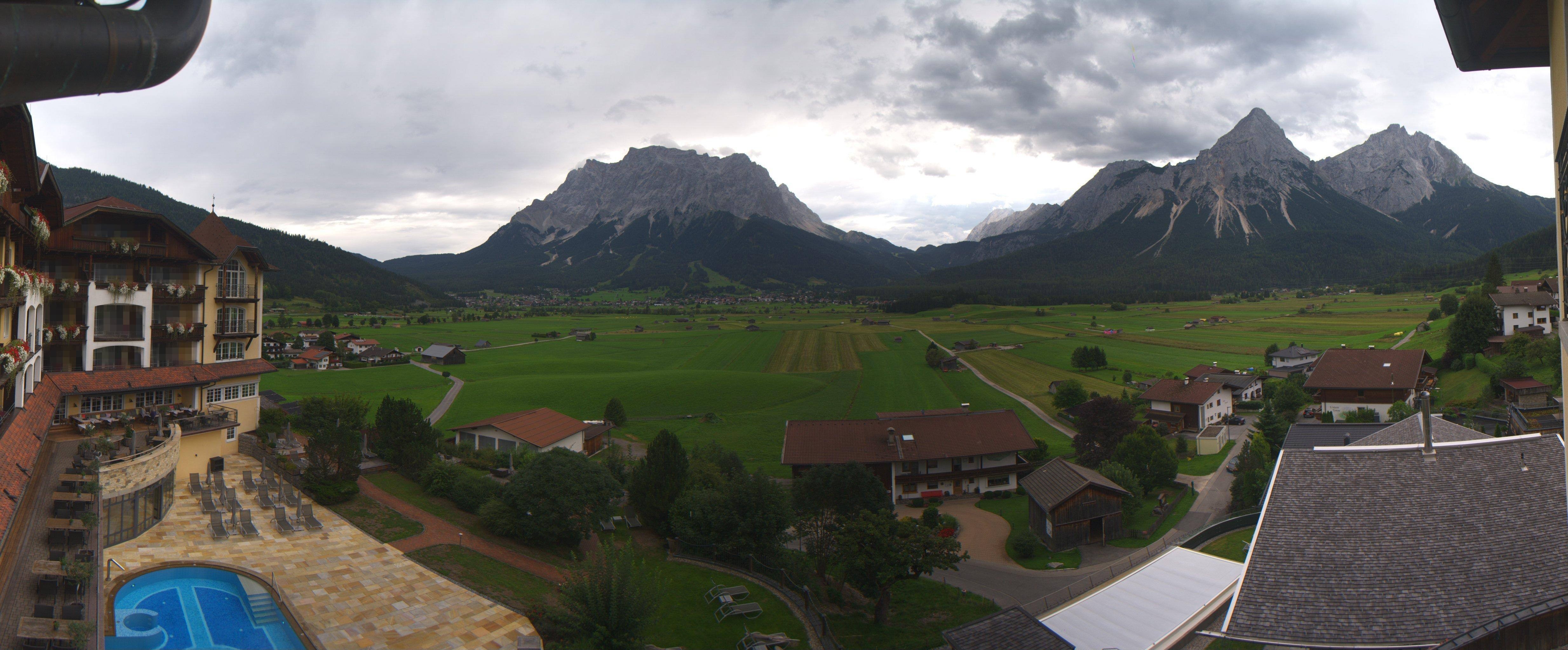 Archiv Foto Webcam Panoramablick Zugspitze