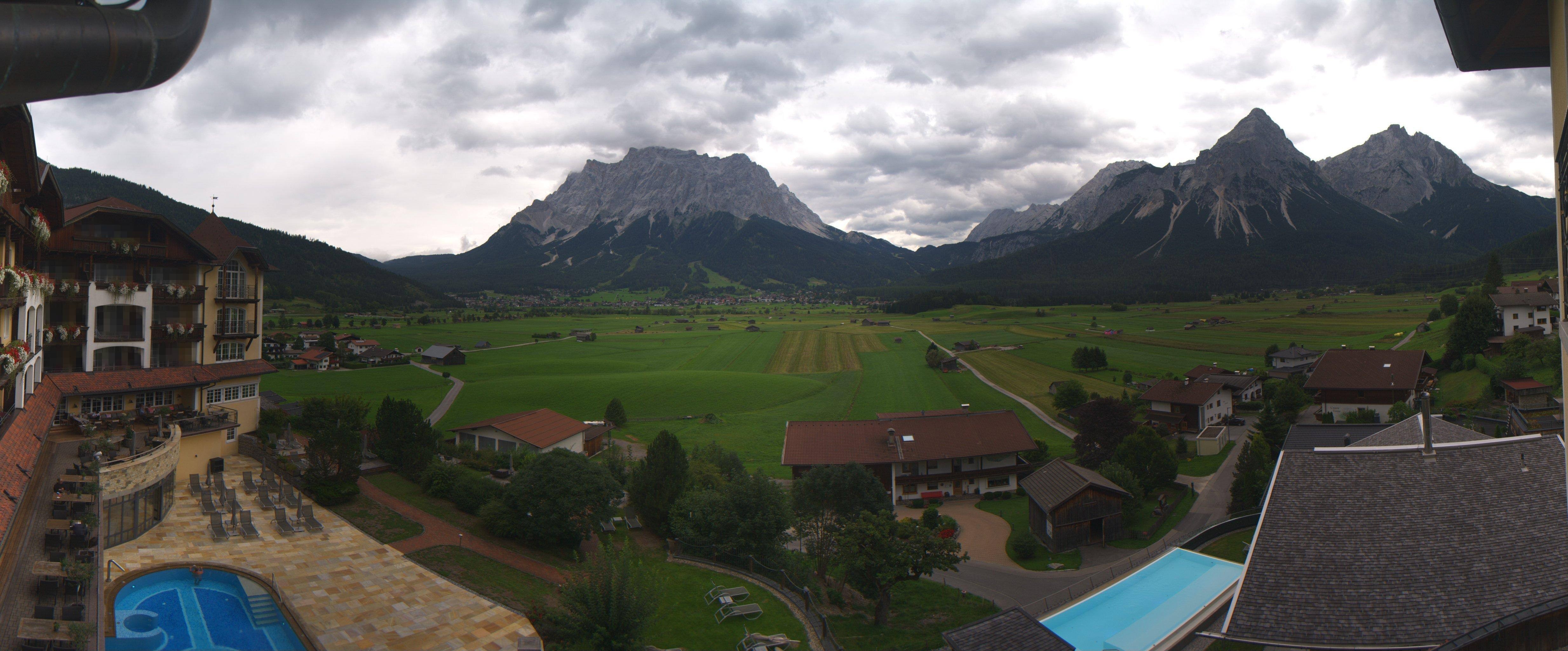 Archiv Foto Webcam Panoramablick Zugspitze