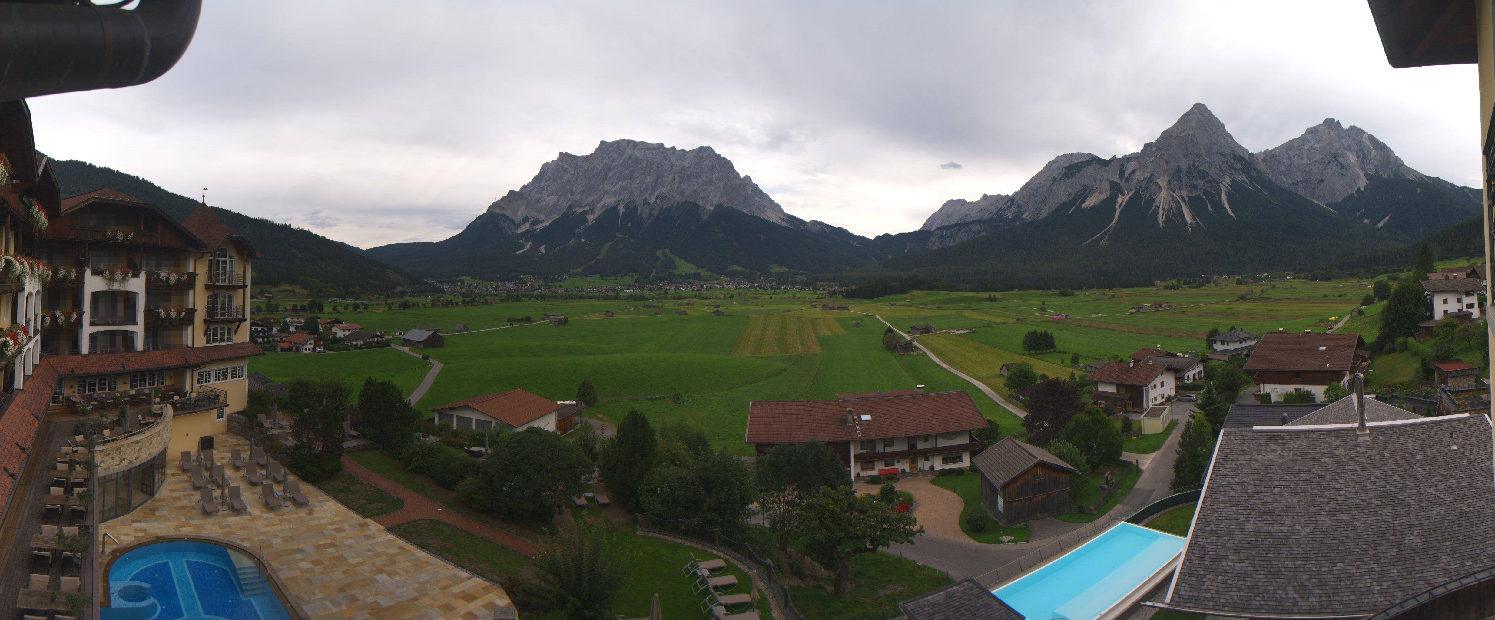 Archiv Foto Webcam Panoramablick Zugspitze