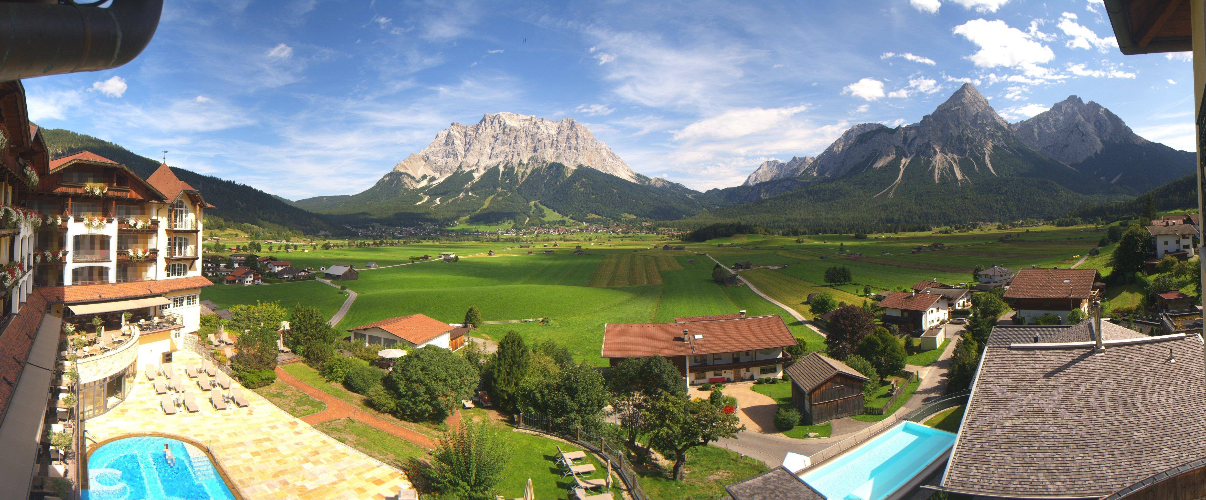 Archiv Foto Webcam Panoramablick Zugspitze