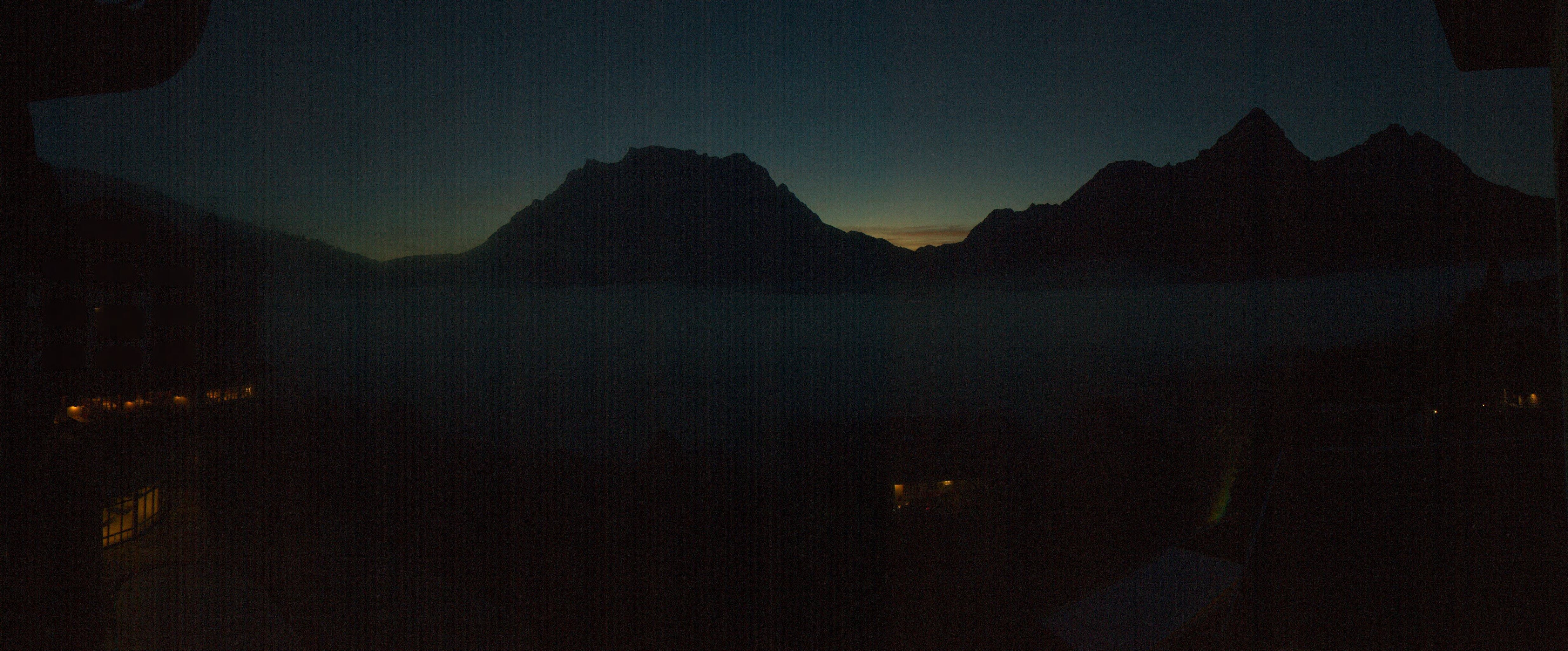 Archived image Webcam Panoramic view Hotel Post Lermoos