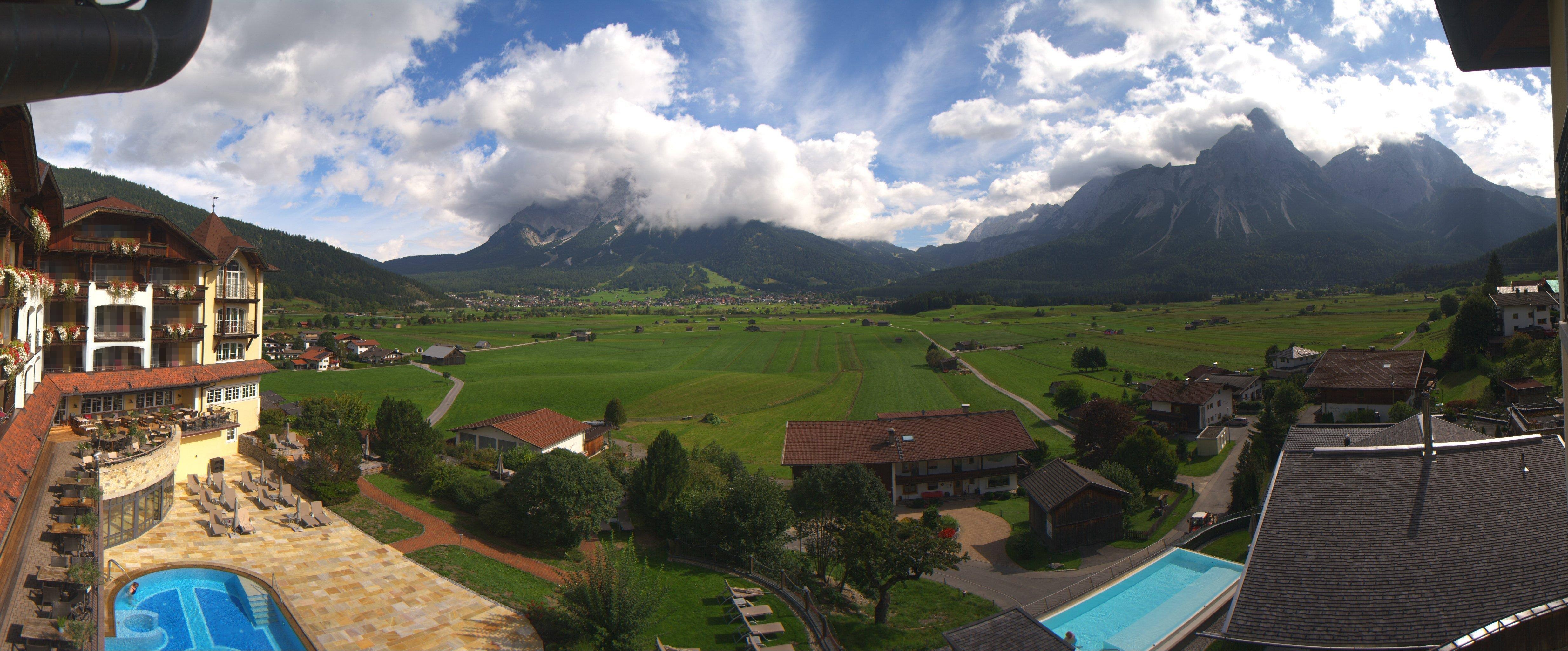 Archiv Foto Webcam Panoramablick Zugspitze