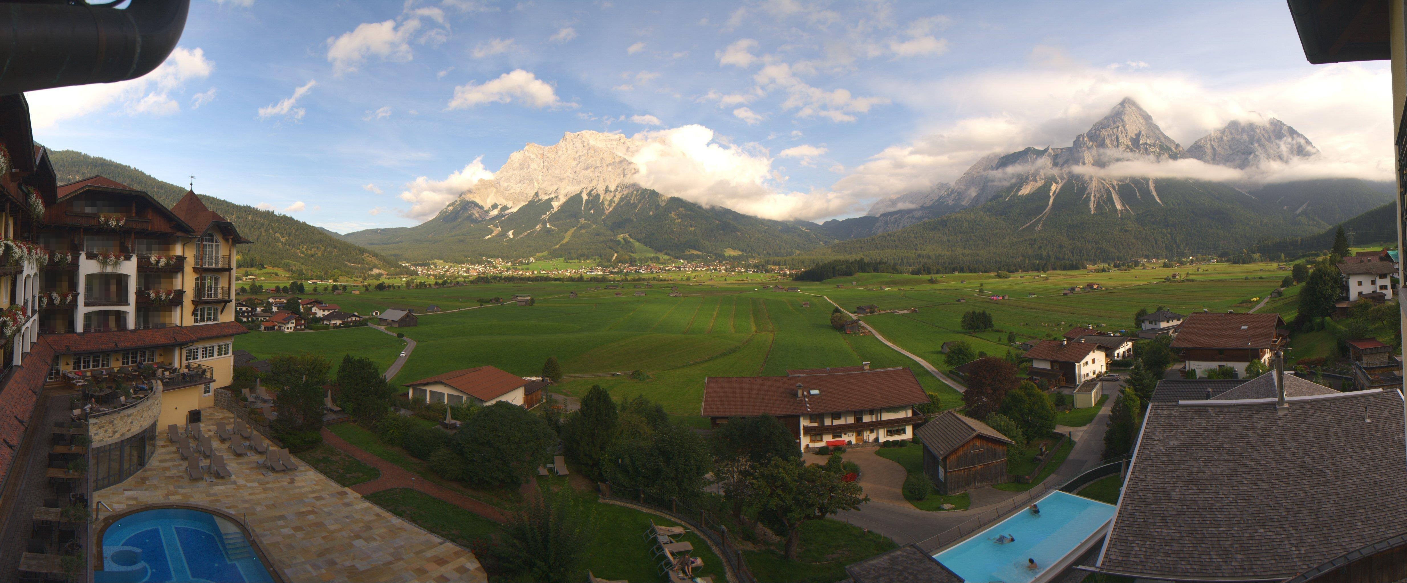 Archiv Foto Webcam Panoramablick Zugspitze