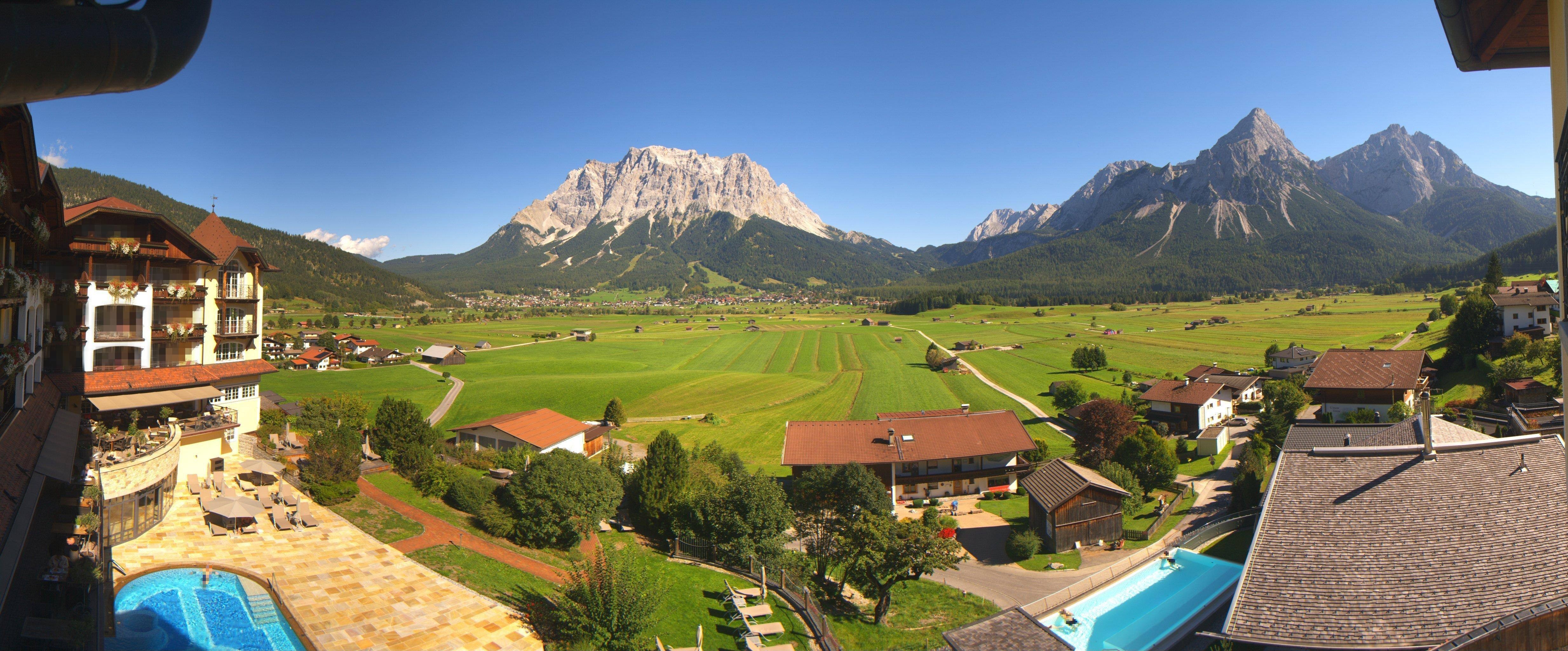 Archiv Foto Webcam Panoramablick Zugspitze