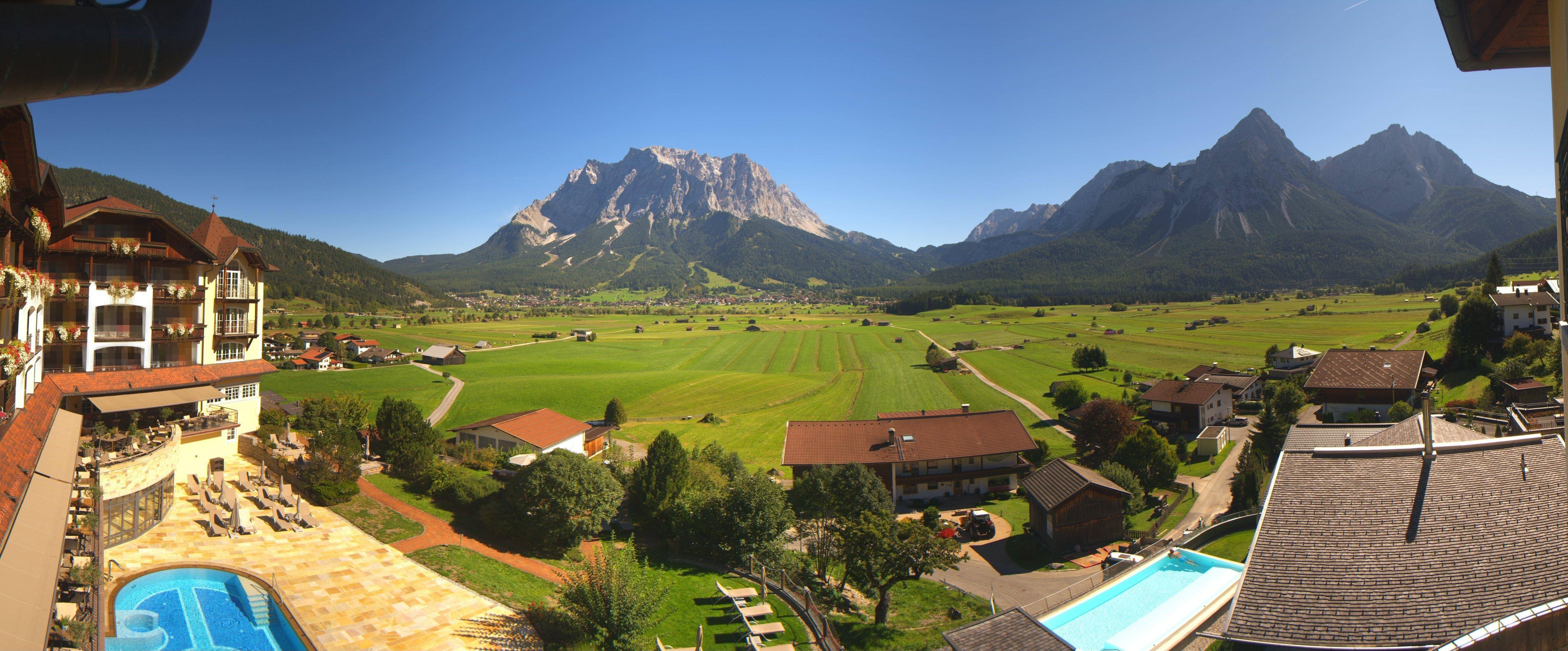 Archiv Foto Webcam Panoramablick Zugspitze