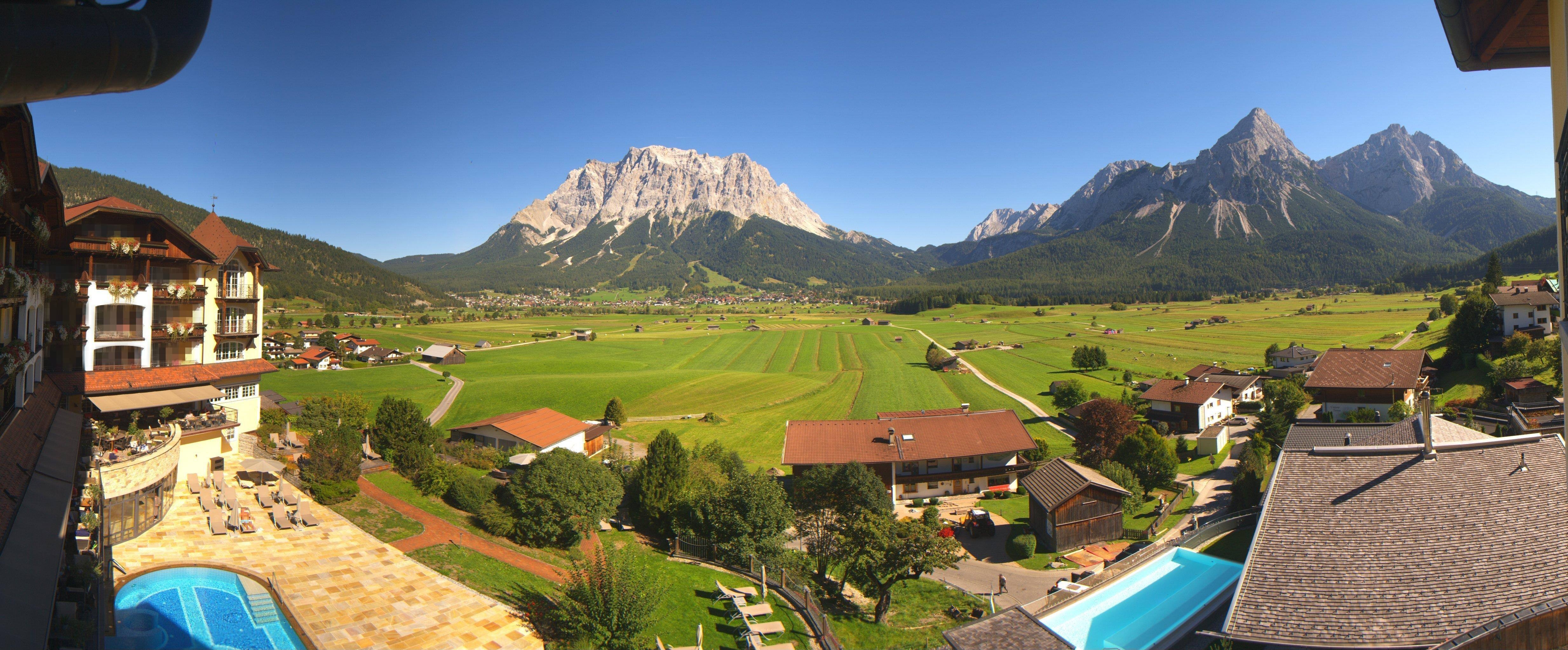 Archiv Foto Webcam Panoramablick Zugspitze