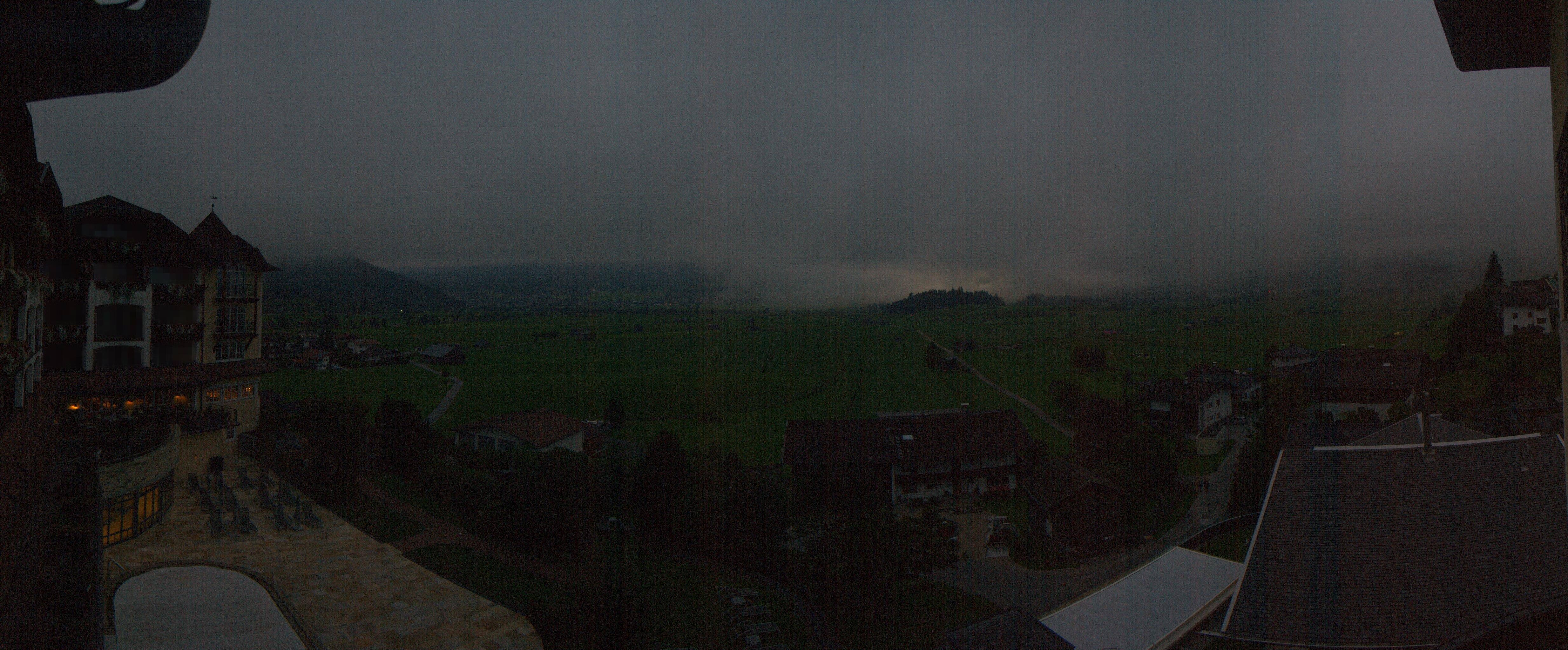 Archived image Webcam Panoramic view Hotel Post Lermoos