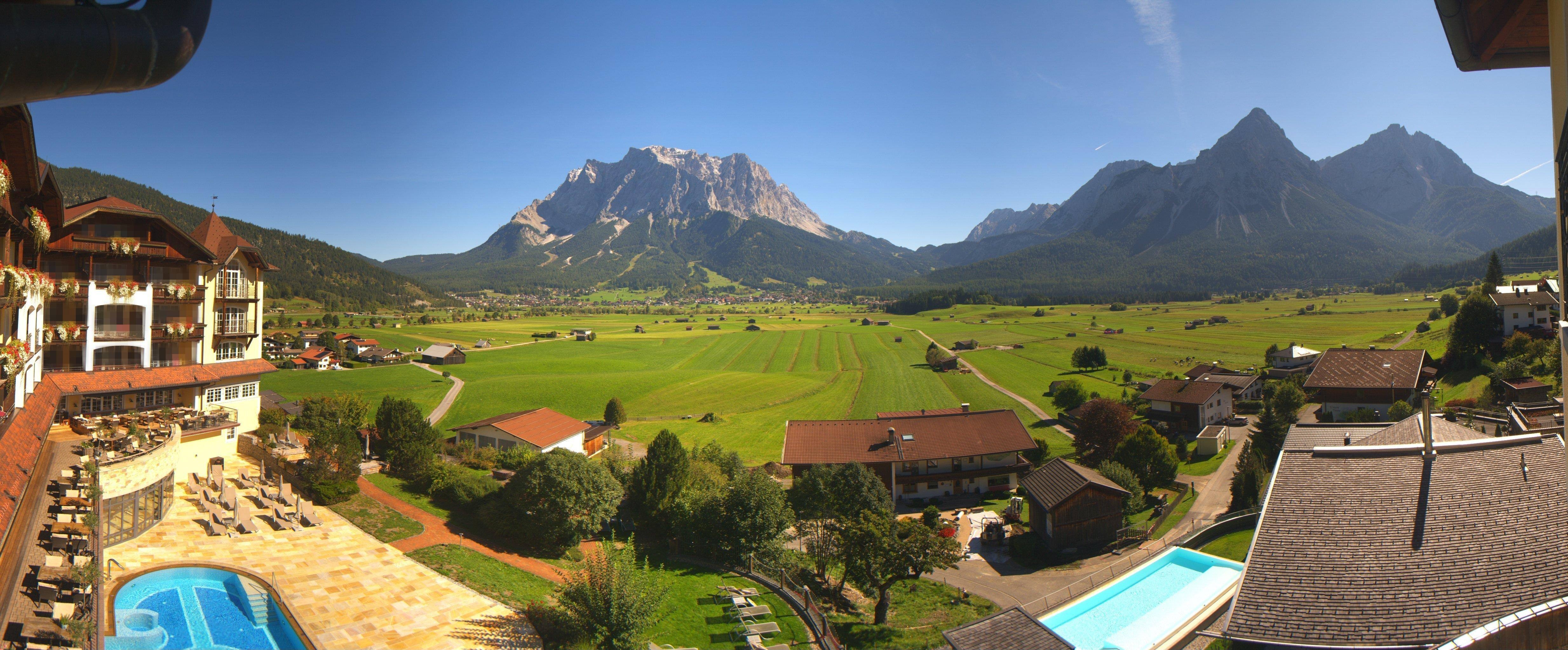 Archiv Foto Webcam Panoramablick Zugspitze