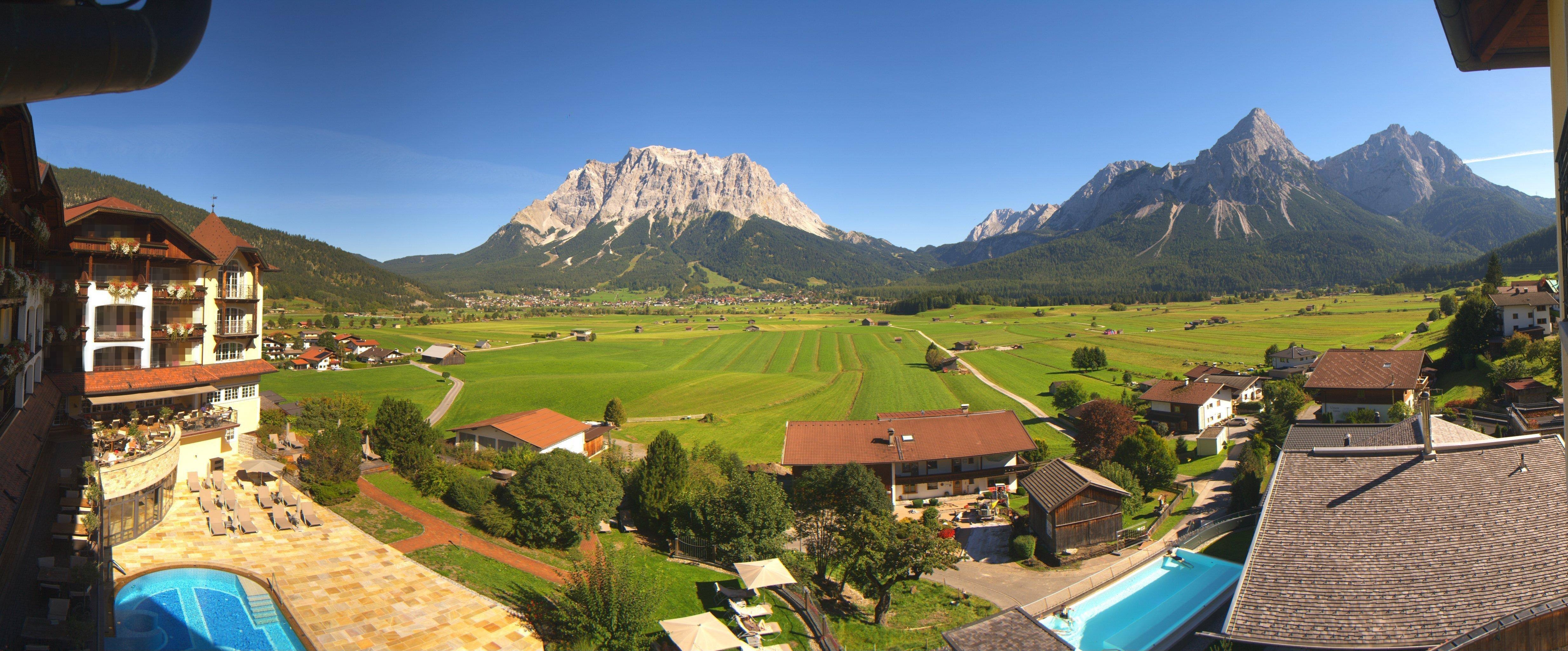 Archiv Foto Webcam Panoramablick Zugspitze