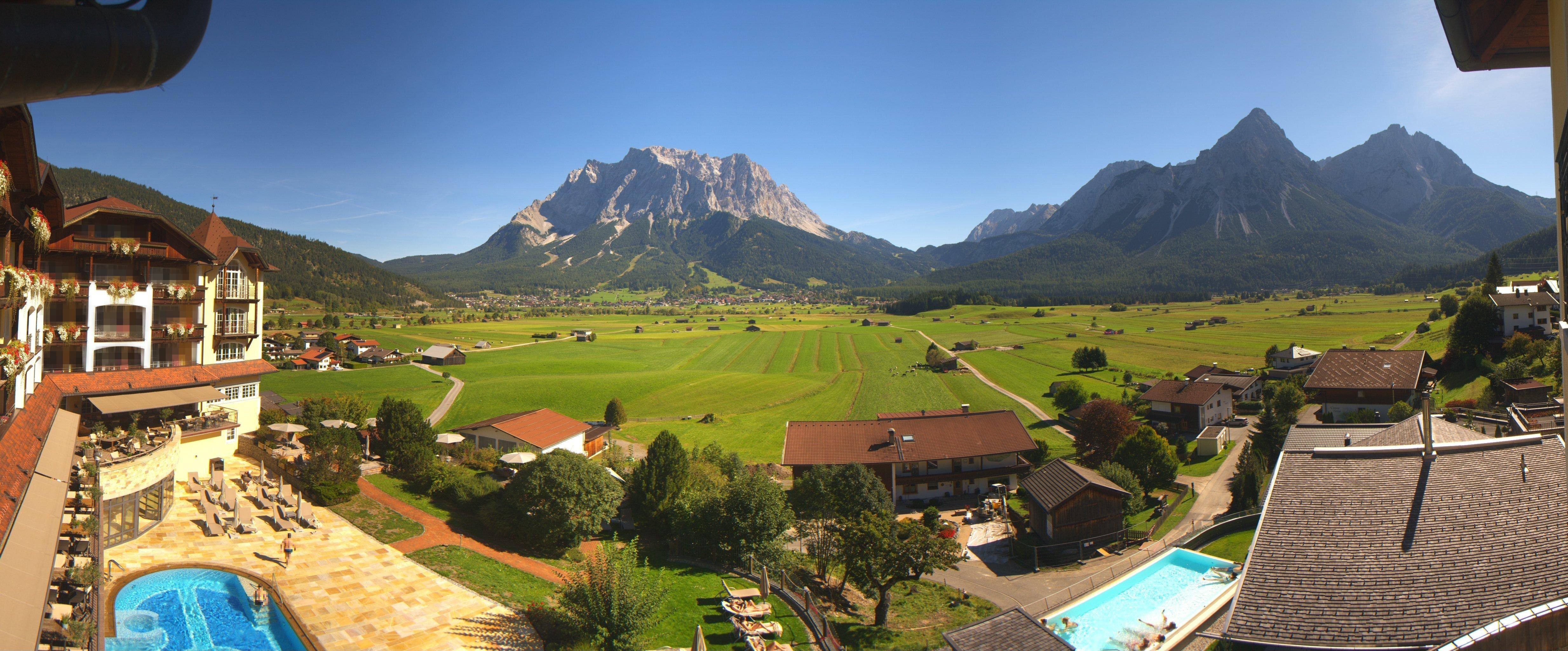 Archiv Foto Webcam Panoramablick Zugspitze