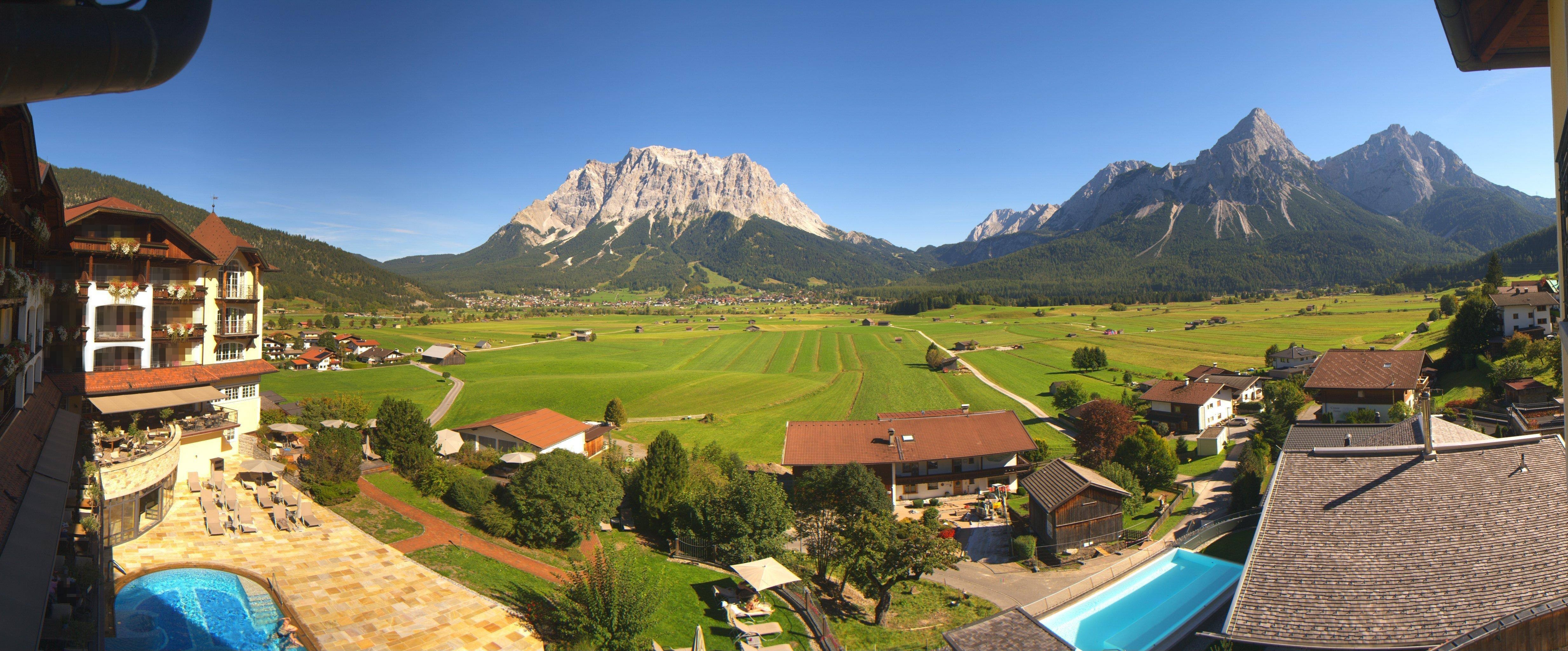 Archiv Foto Webcam Panoramablick Zugspitze