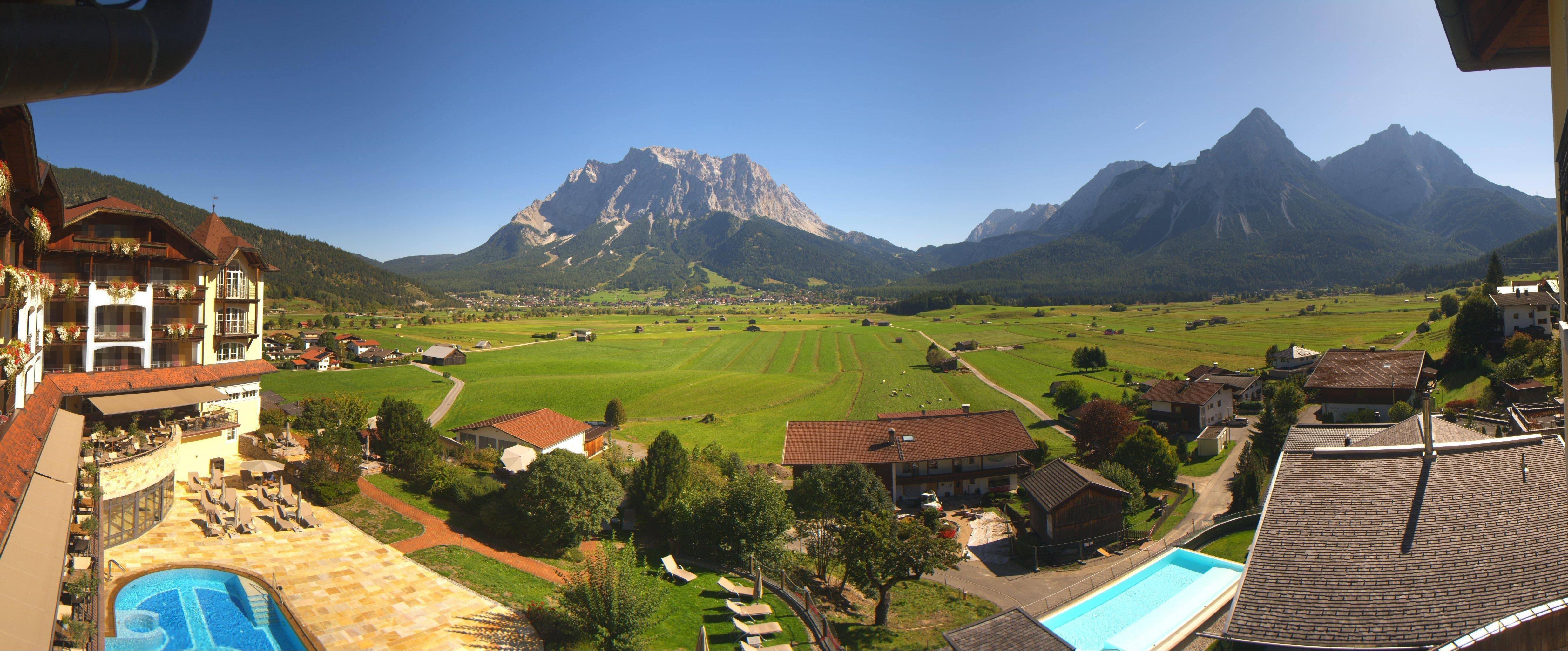 Archiv Foto Webcam Panoramablick Zugspitze