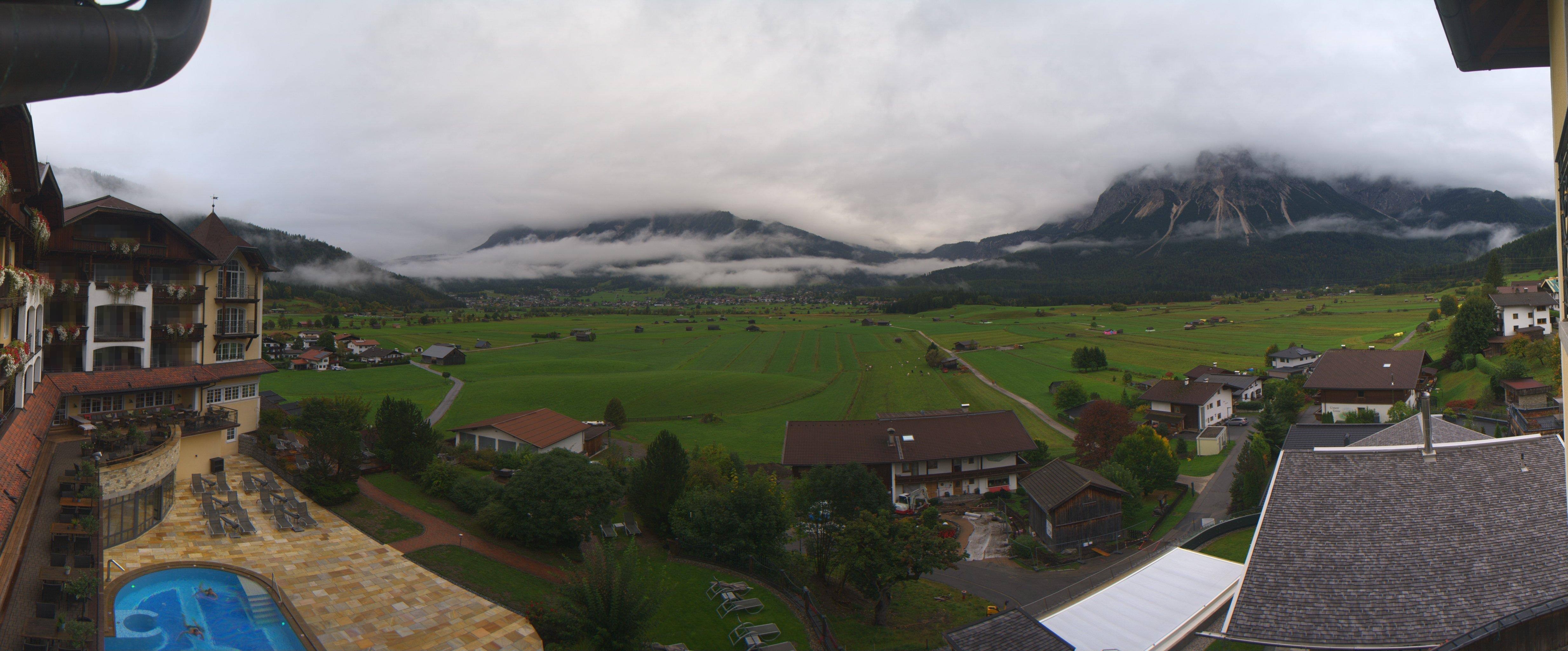 Archiv Foto Webcam Panoramablick Zugspitze
