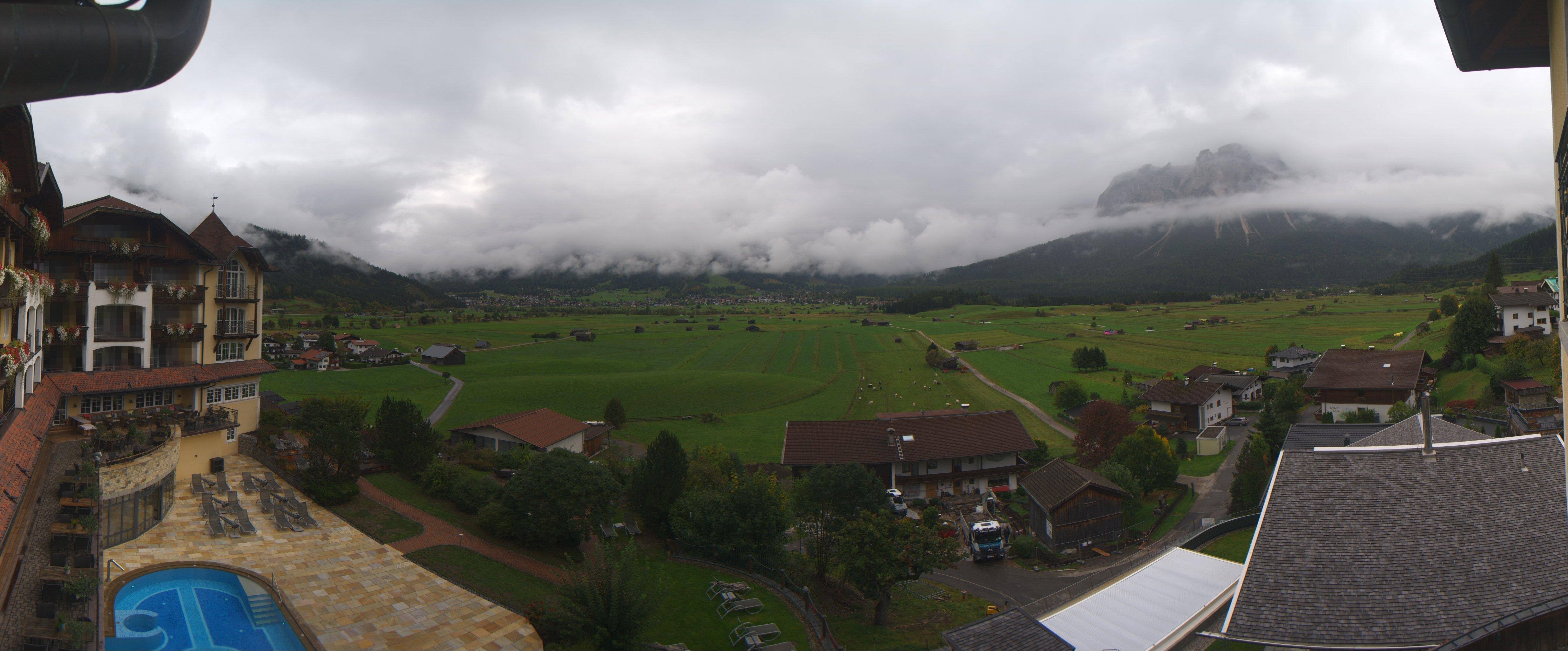 Archiv Foto Webcam Panoramablick Zugspitze