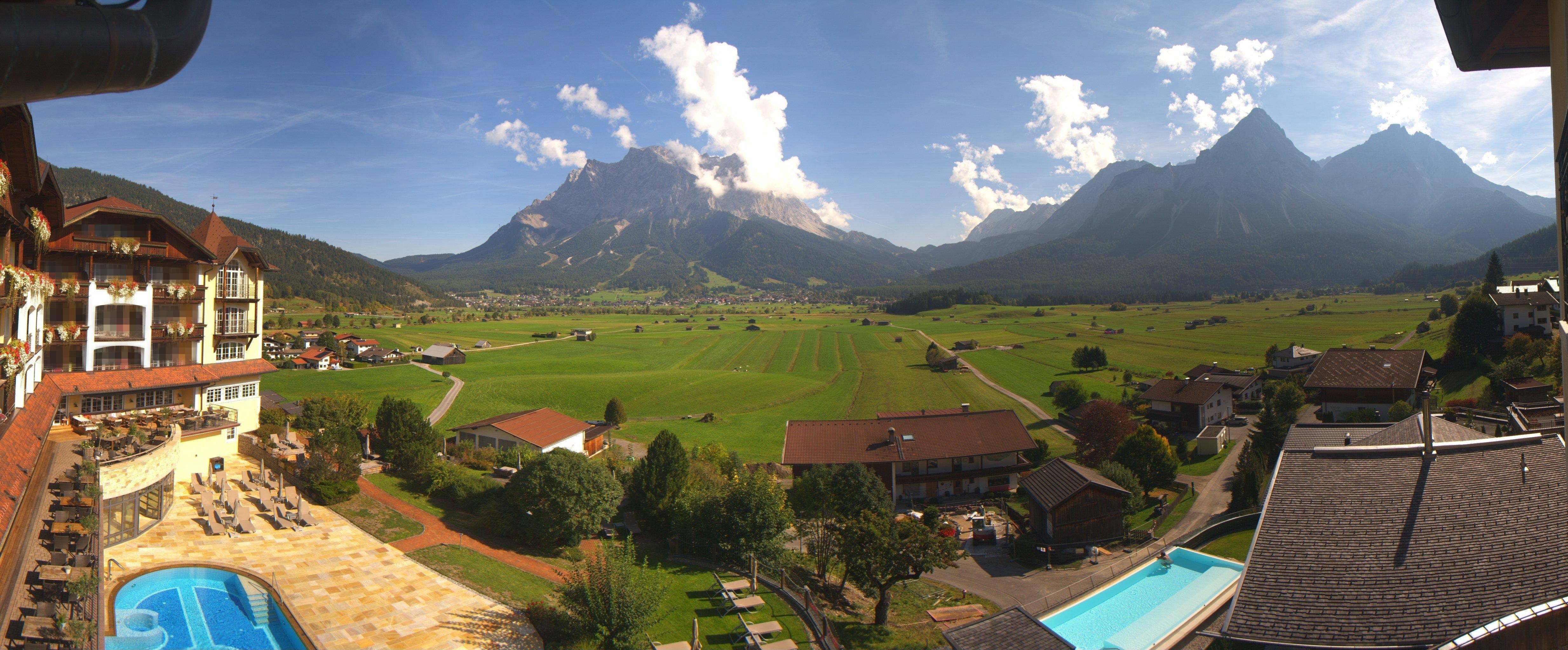 Archiv Foto Webcam Panoramablick Zugspitze