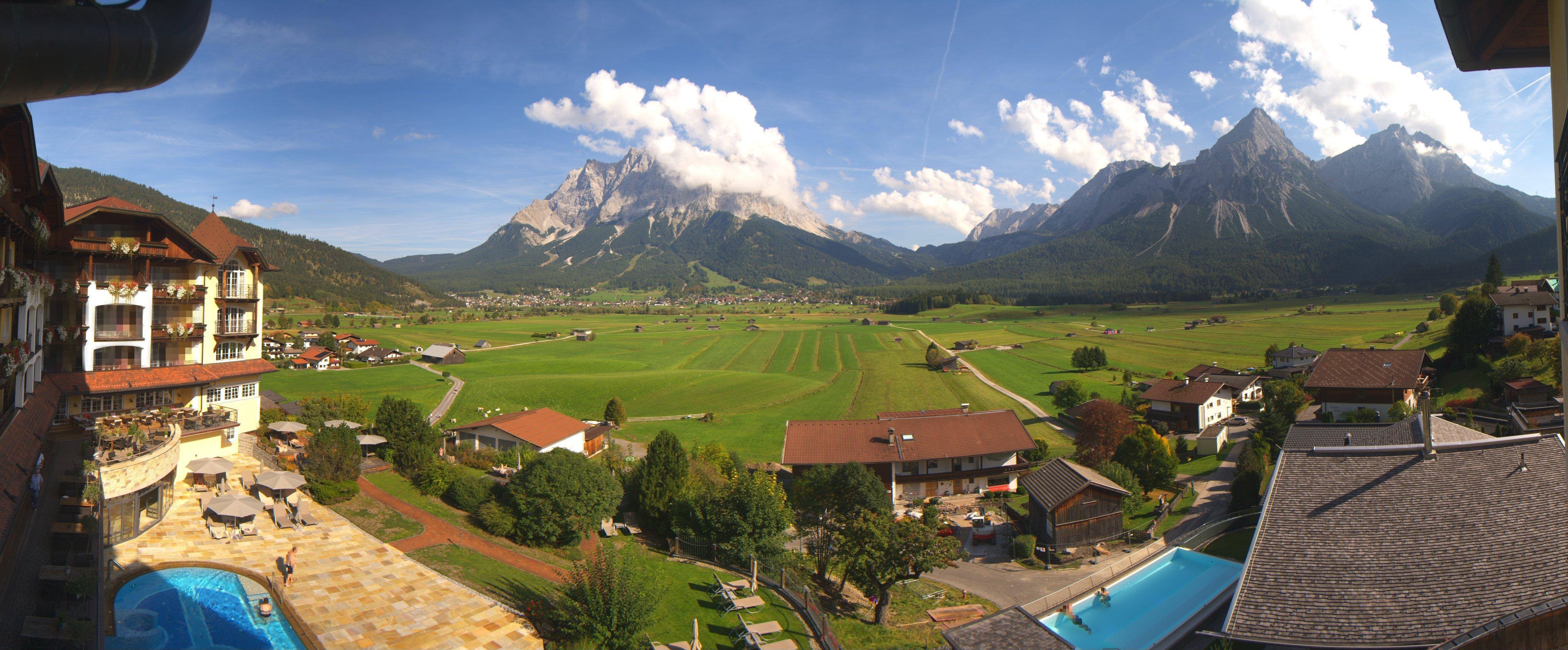 Archiv Foto Webcam Panoramablick Zugspitze