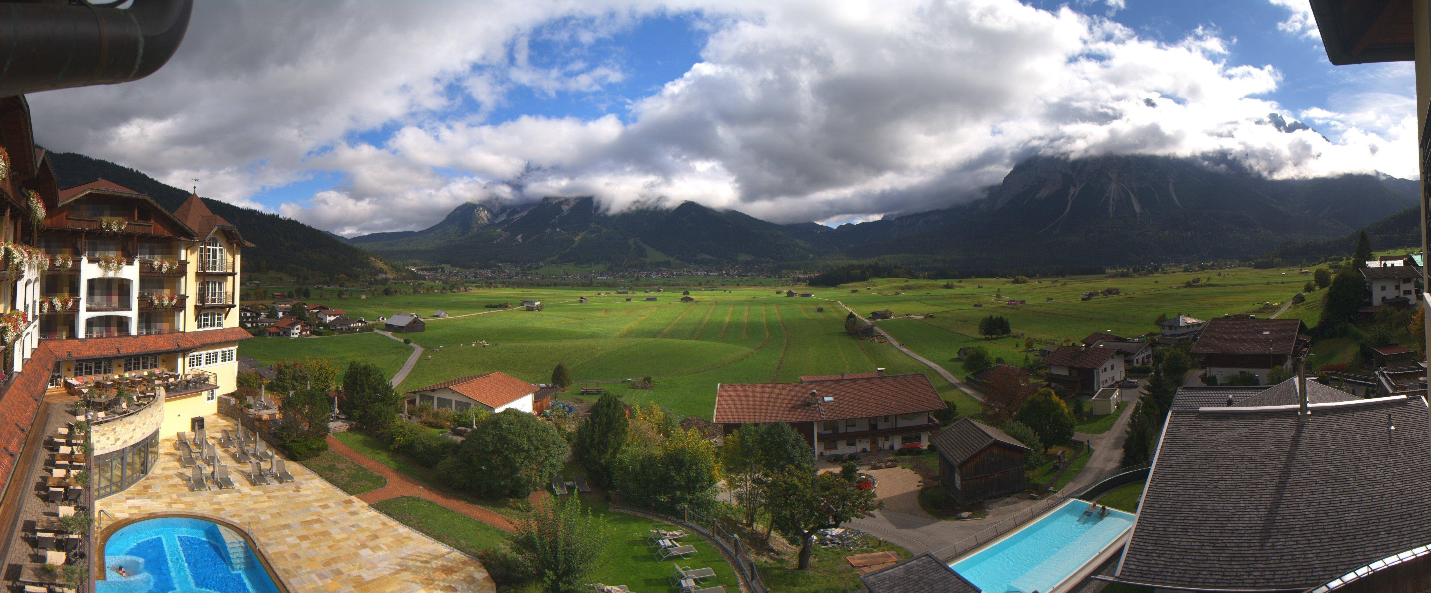 Archiv Foto Webcam Panoramablick Zugspitze