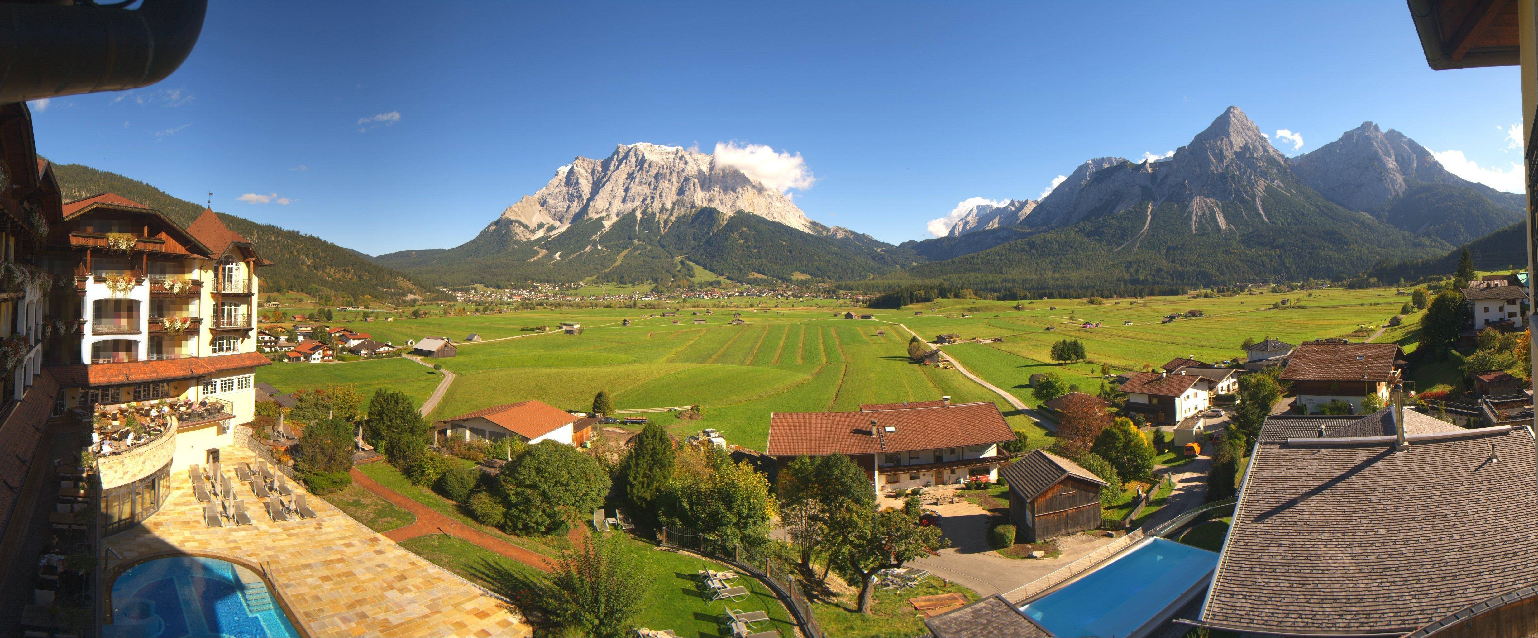 Archiv Foto Webcam Panoramablick Zugspitze