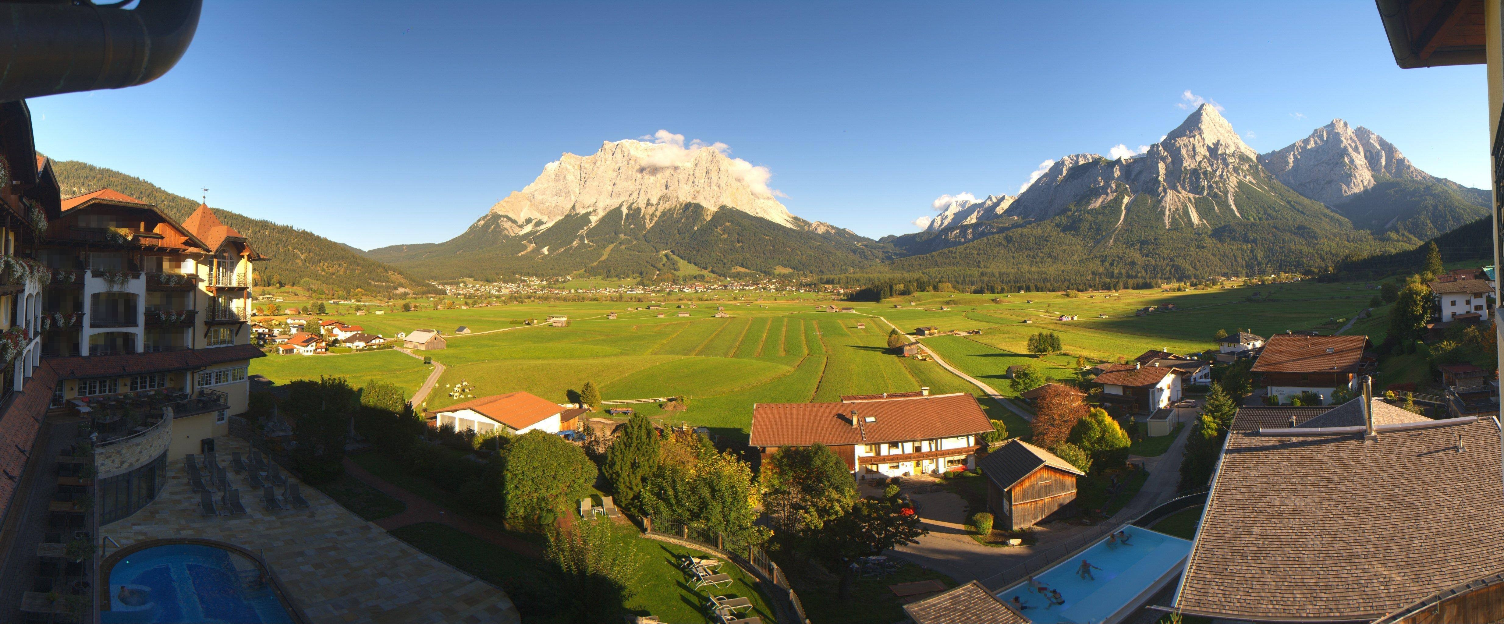 Archiv Foto Webcam Panoramablick Zugspitze