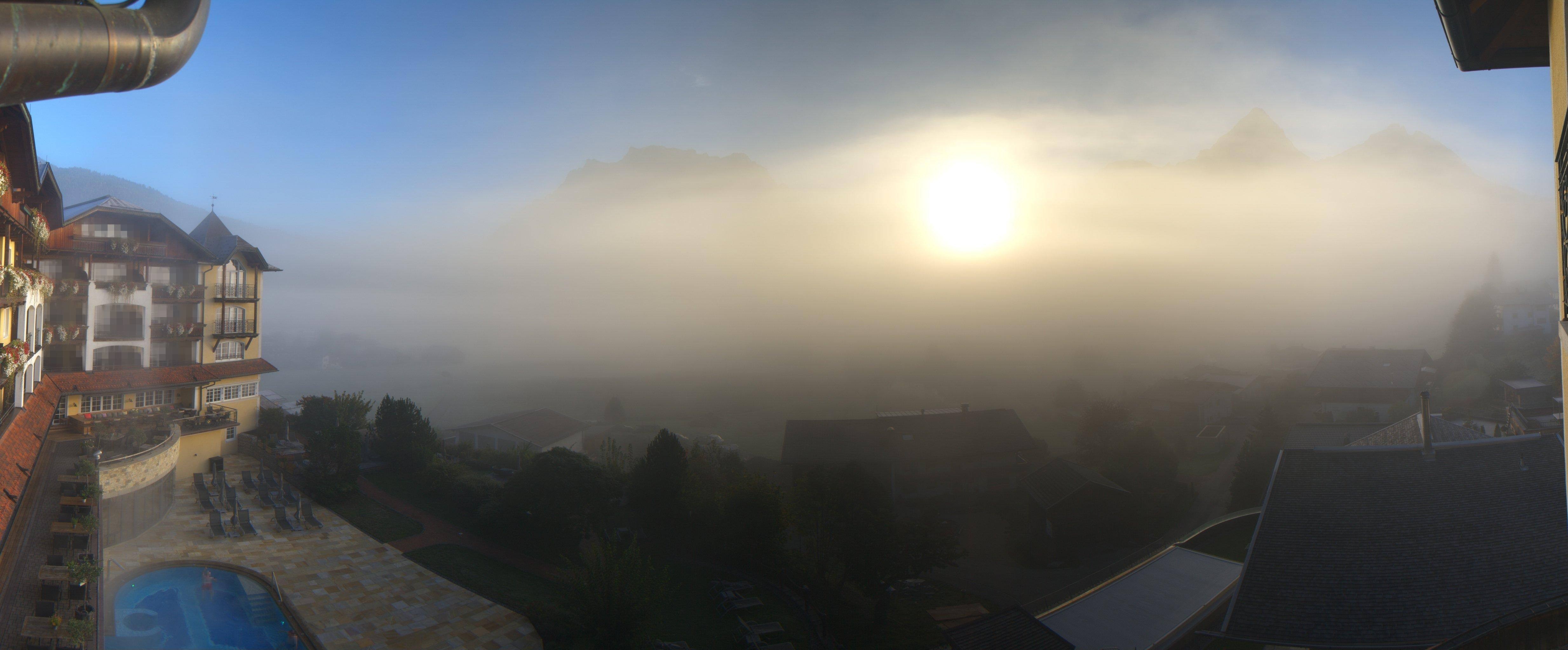 Archiv Foto Webcam Panoramablick Zugspitze
