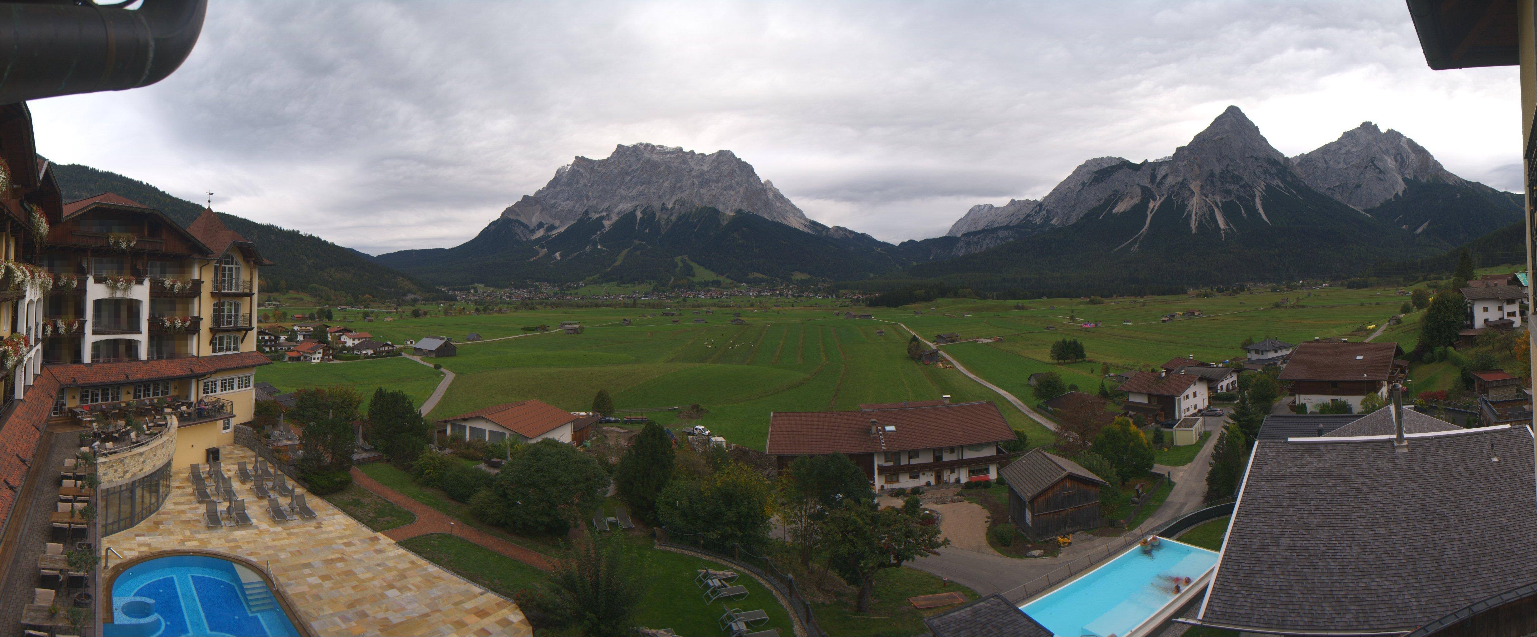 Archiv Foto Webcam Panoramablick Zugspitze