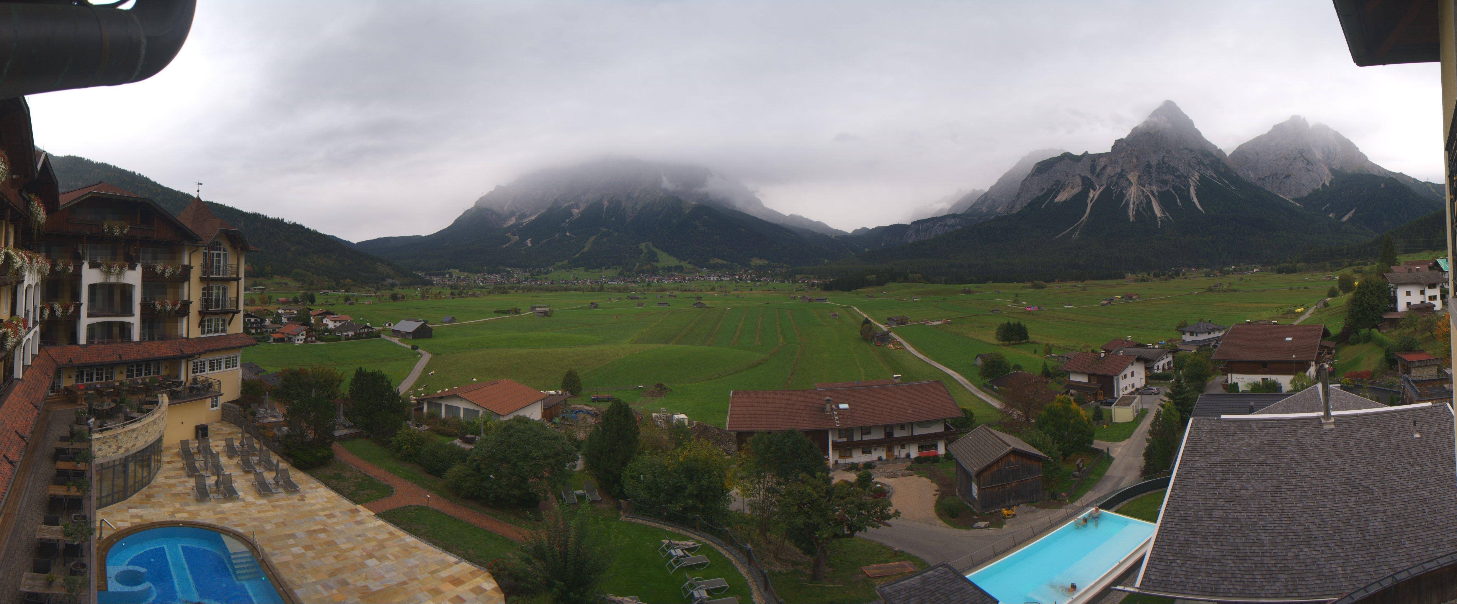 Archiv Foto Webcam Panoramablick Zugspitze