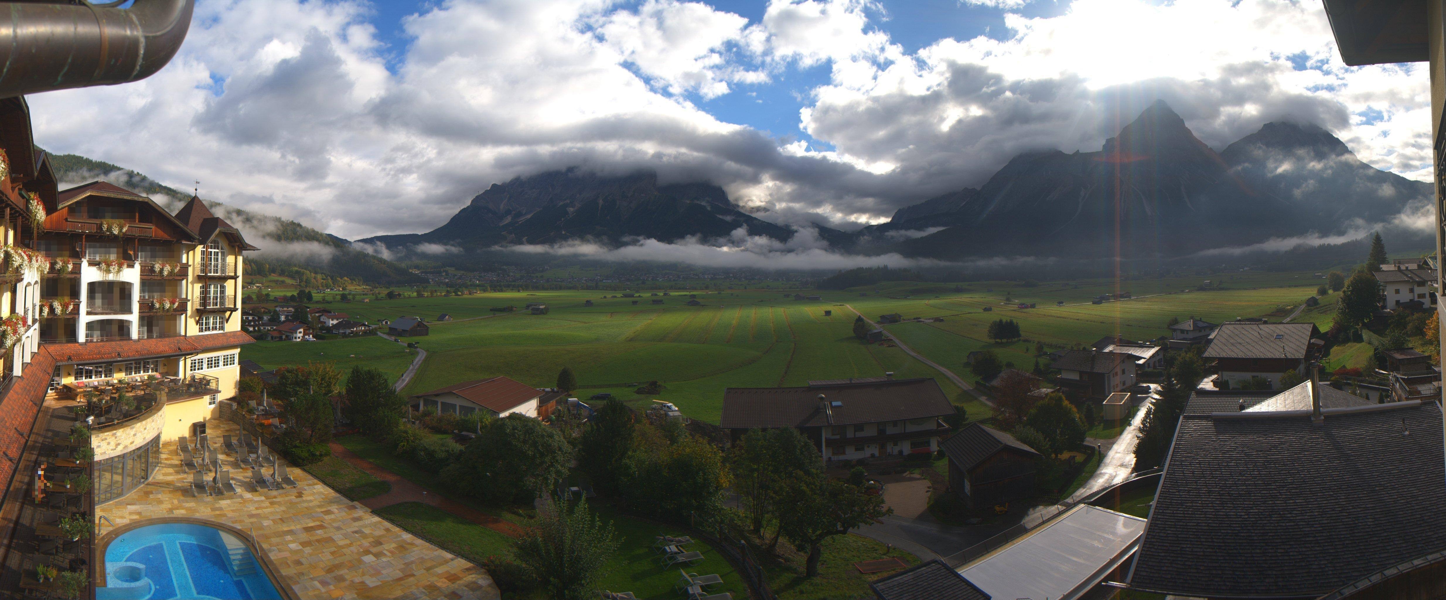 Archiv Foto Webcam Panoramablick Zugspitze