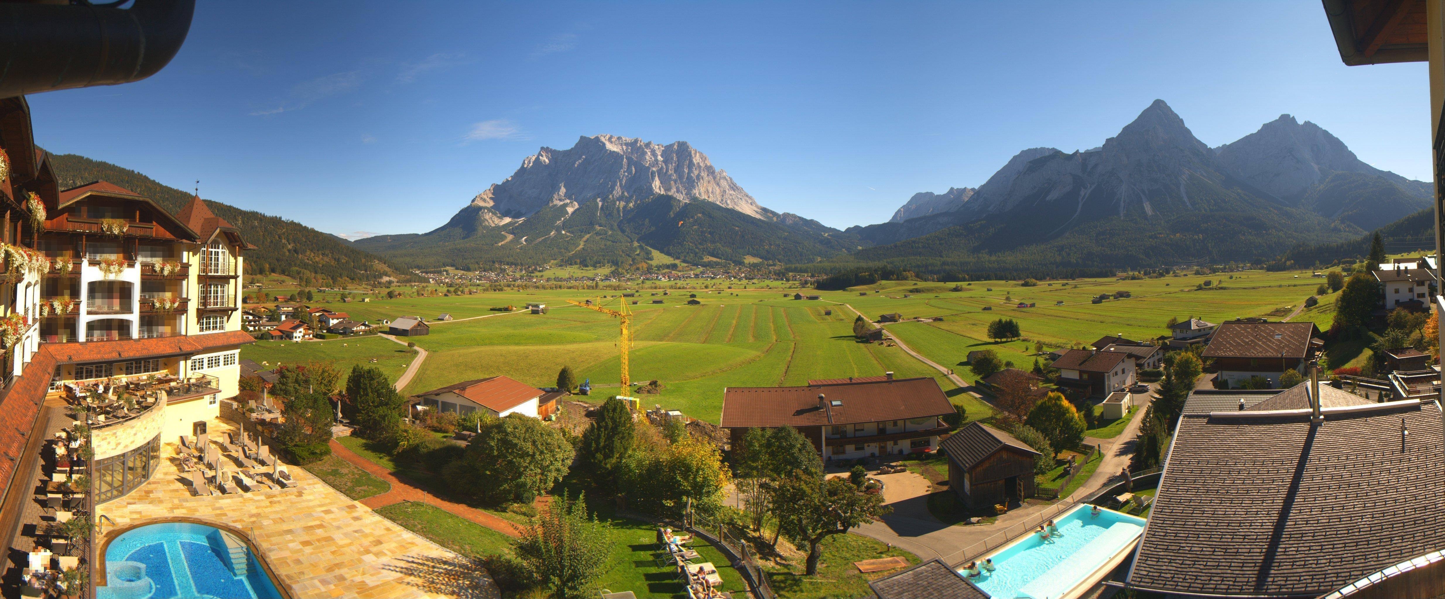 Archiv Foto Webcam Panoramablick Zugspitze