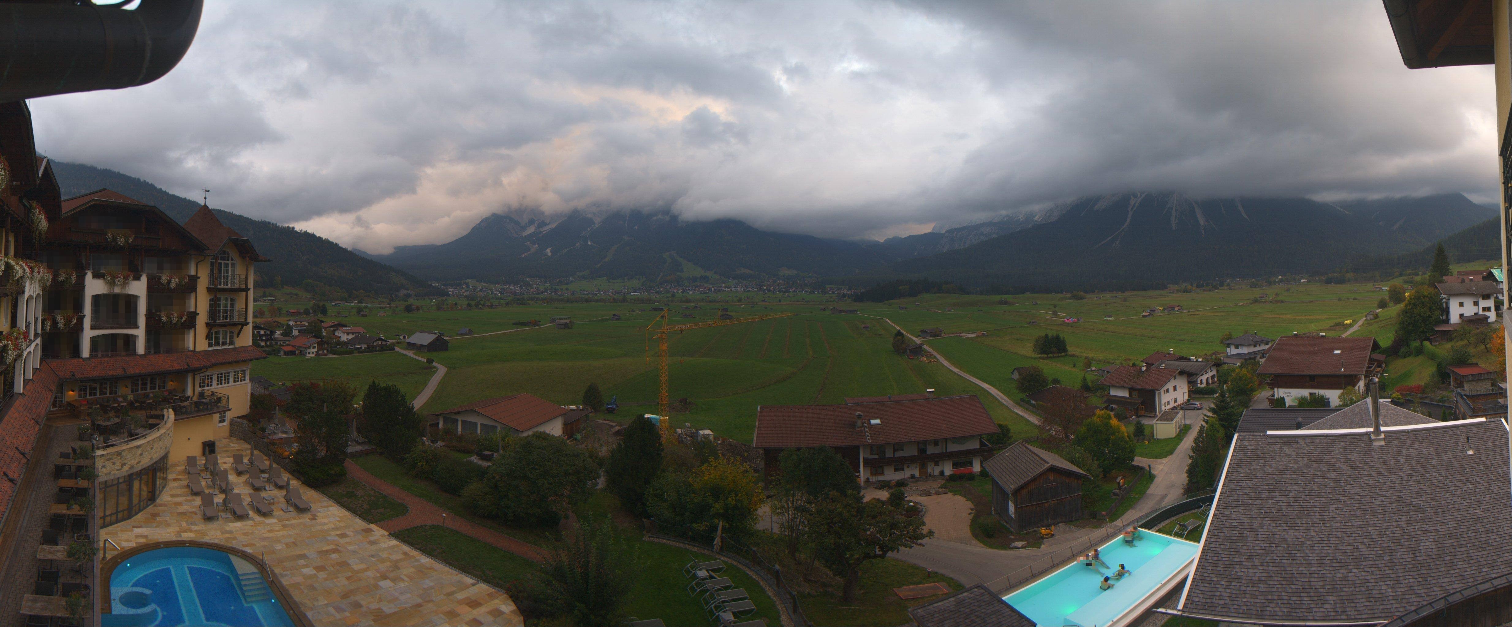 Archiv Foto Webcam Panoramablick Zugspitze