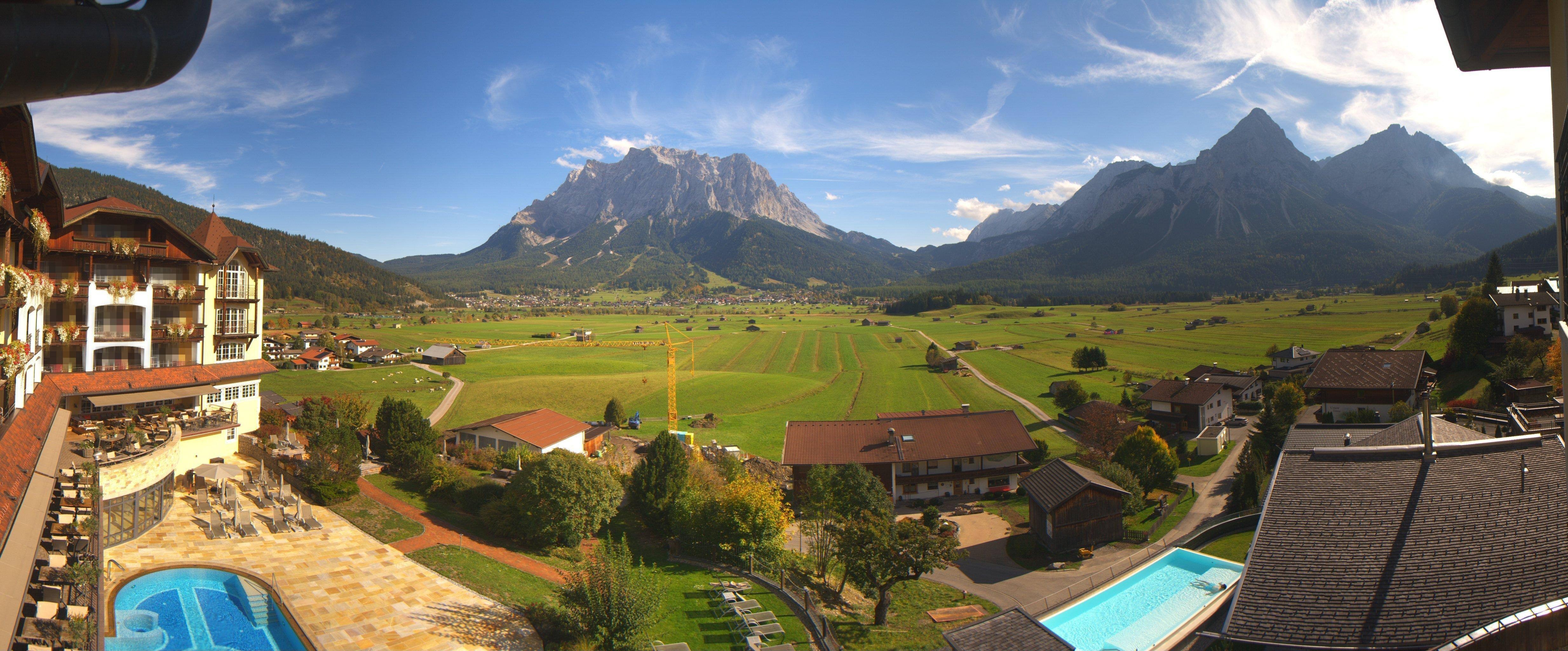 Archiv Foto Webcam Panoramablick Zugspitze