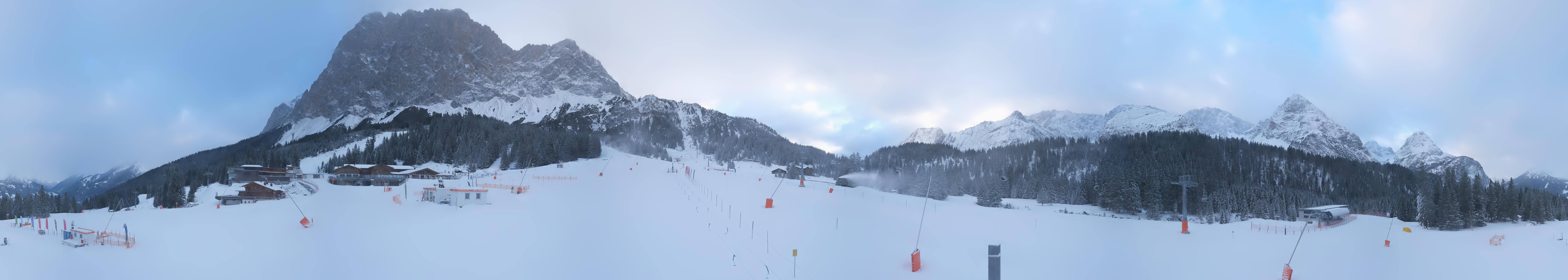Archived image Webcam Panoramic view Ehrwalder Alm