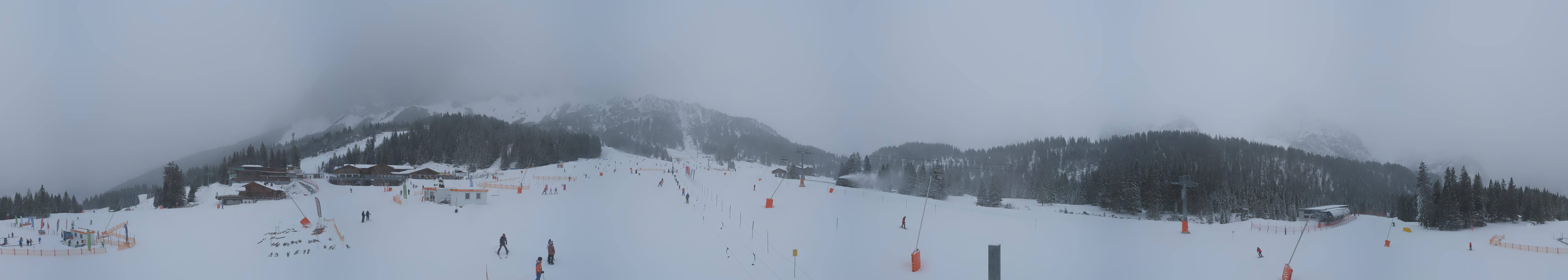 Archived image Webcam Panoramic view Ehrwalder Alm