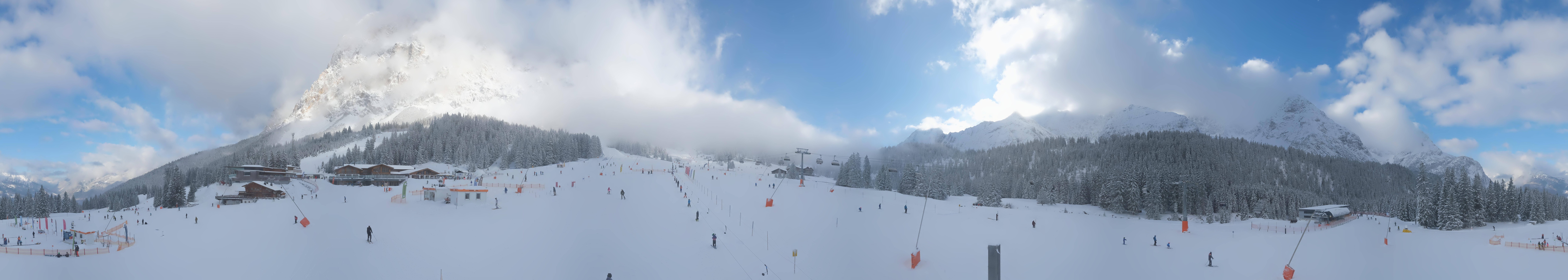 Archiv Foto Webcam Rundblick Ehrwalder Alm