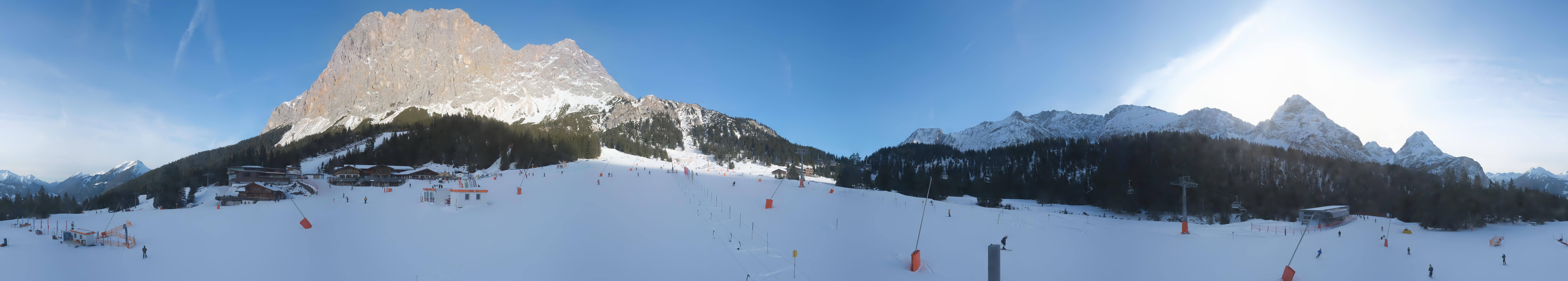 Archiv Foto Webcam Rundblick Ehrwalder Alm
