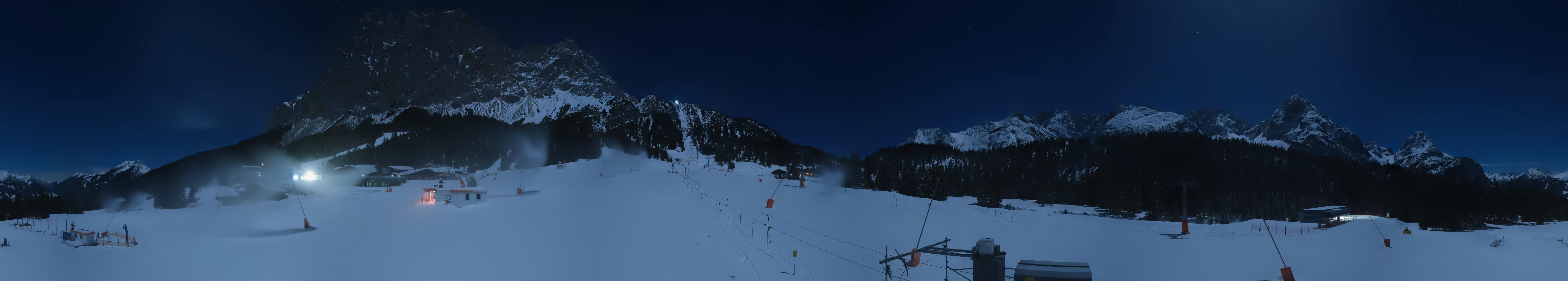 Archived image Webcam Panoramic view Ehrwalder Alm