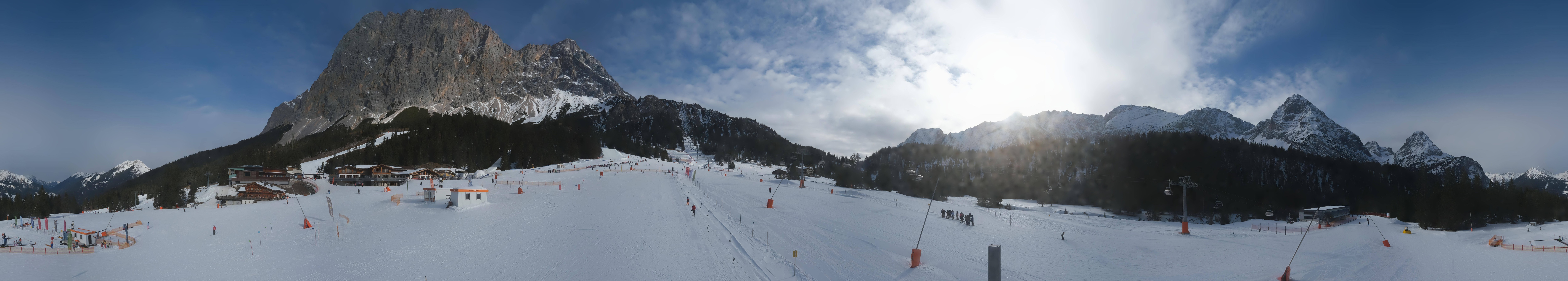 Archiv Foto Webcam Rundblick Ehrwalder Alm