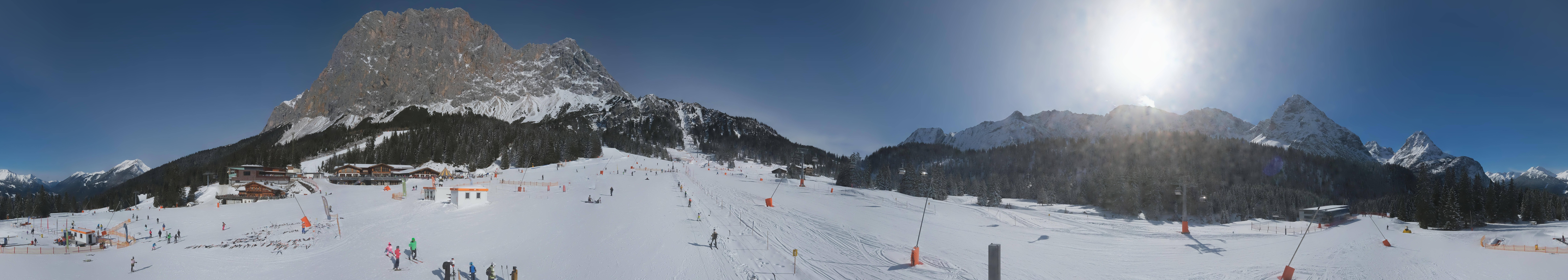 Archiv Foto Webcam Rundblick Ehrwalder Alm
