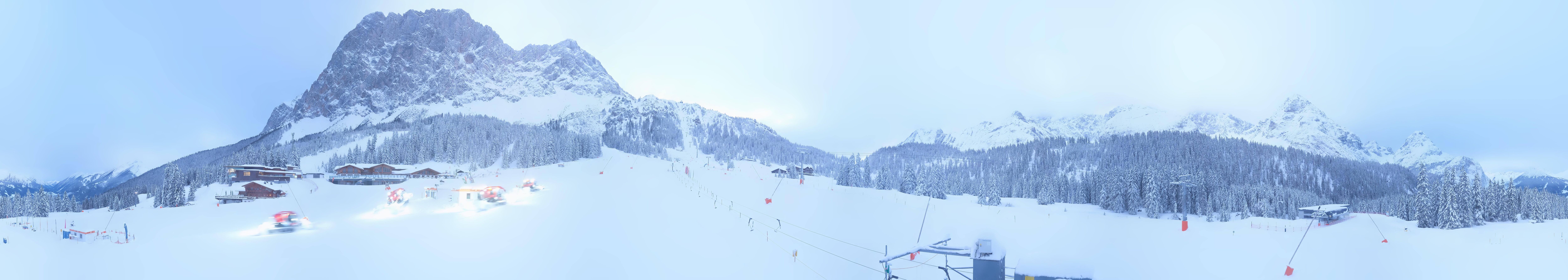 Archived image Webcam Panoramic view Ehrwalder Alm